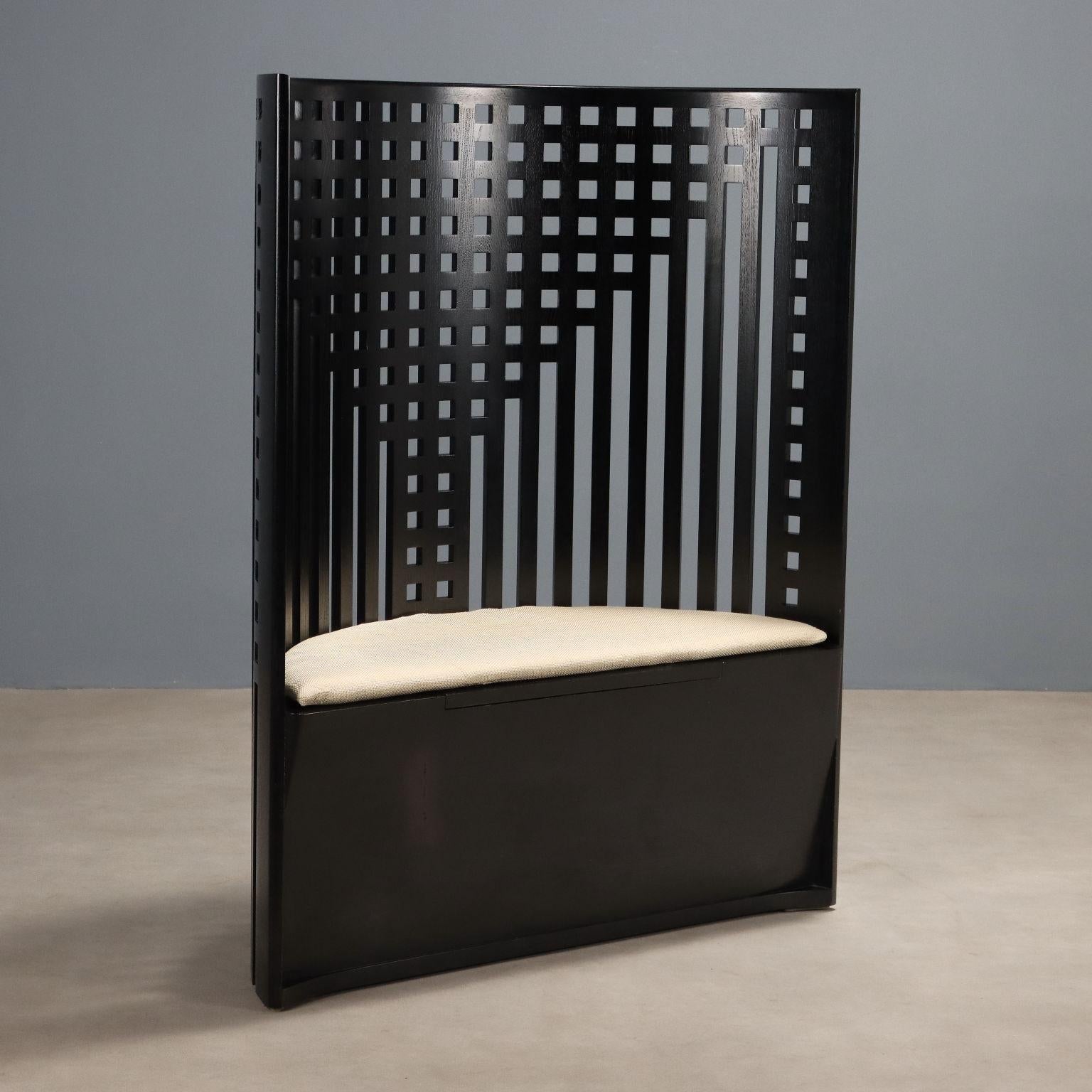 Italiano Poltrona 'Willow' di Charles Rennie Mackintosh per Cassina Anni 80 in vendita