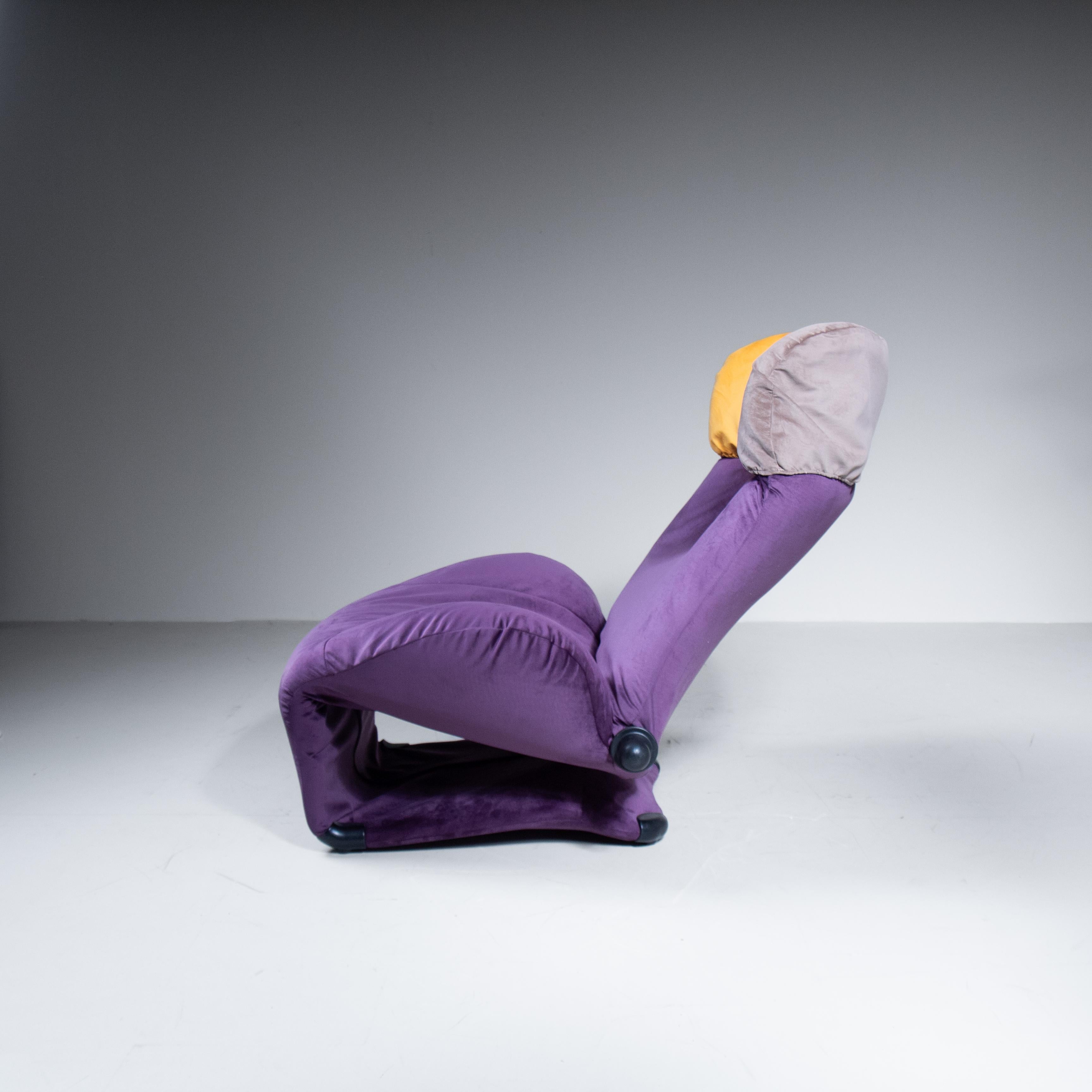 Wink armchair, Toshiyuki Kita, Cassina, 1980 For Sale 5