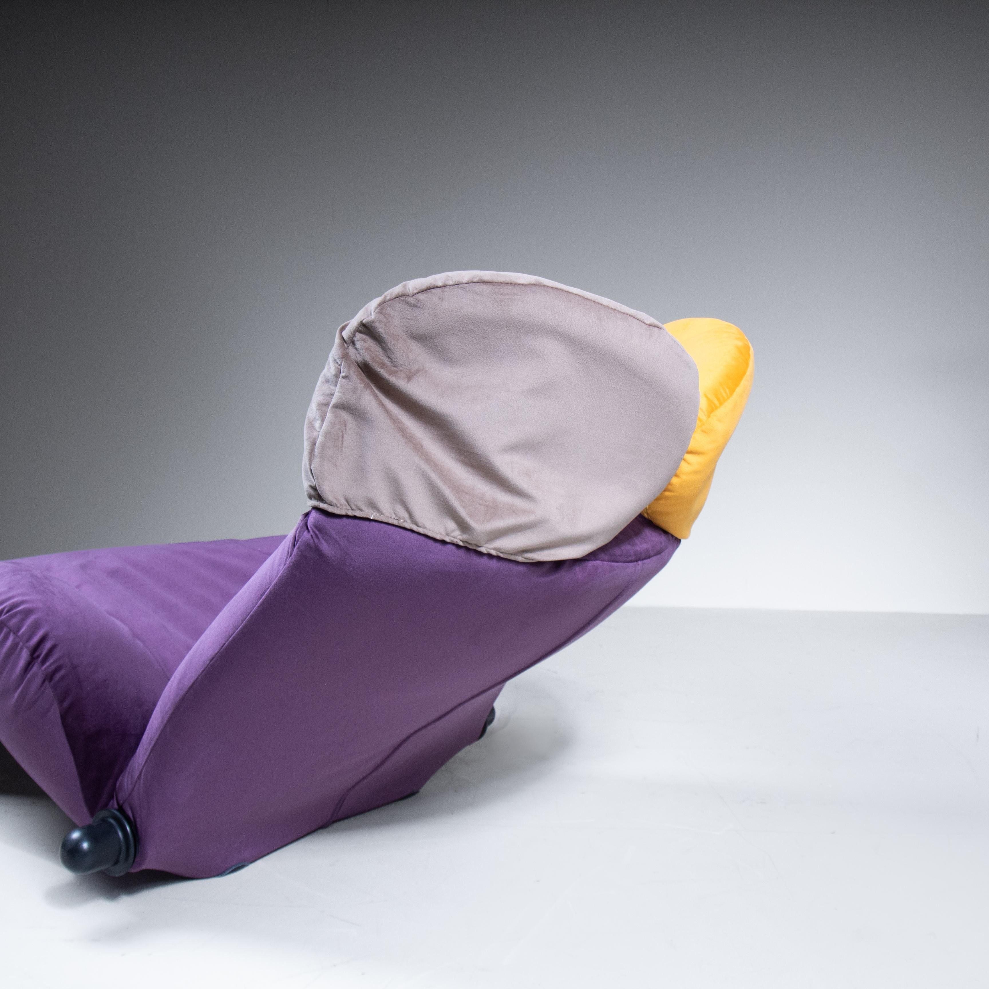 Wink armchair, Toshiyuki Kita, Cassina, 1980 For Sale 2