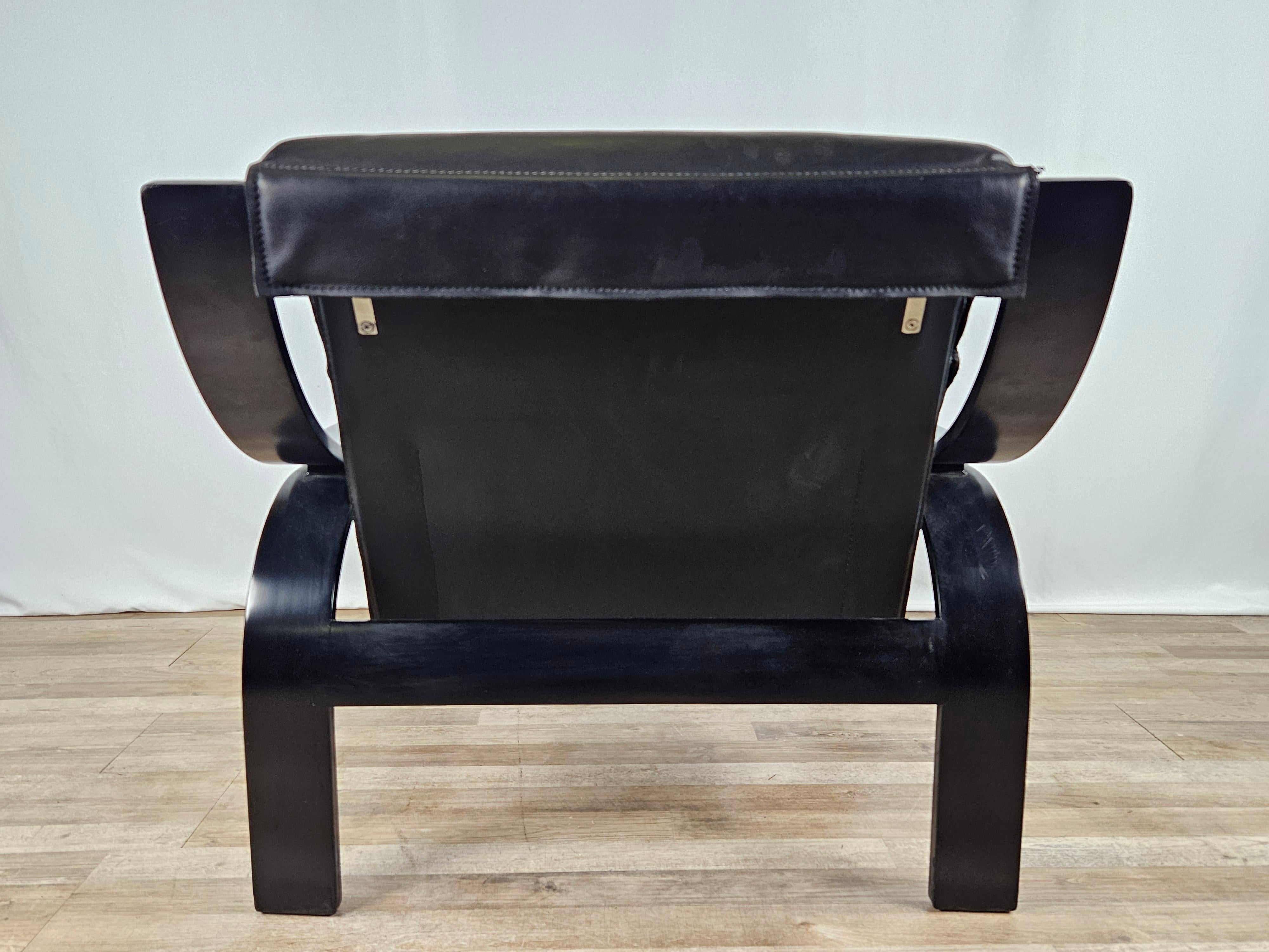 Mid-20th Century Woodline armchair by Marco Zanuso for Arflex, 1964 For Sale