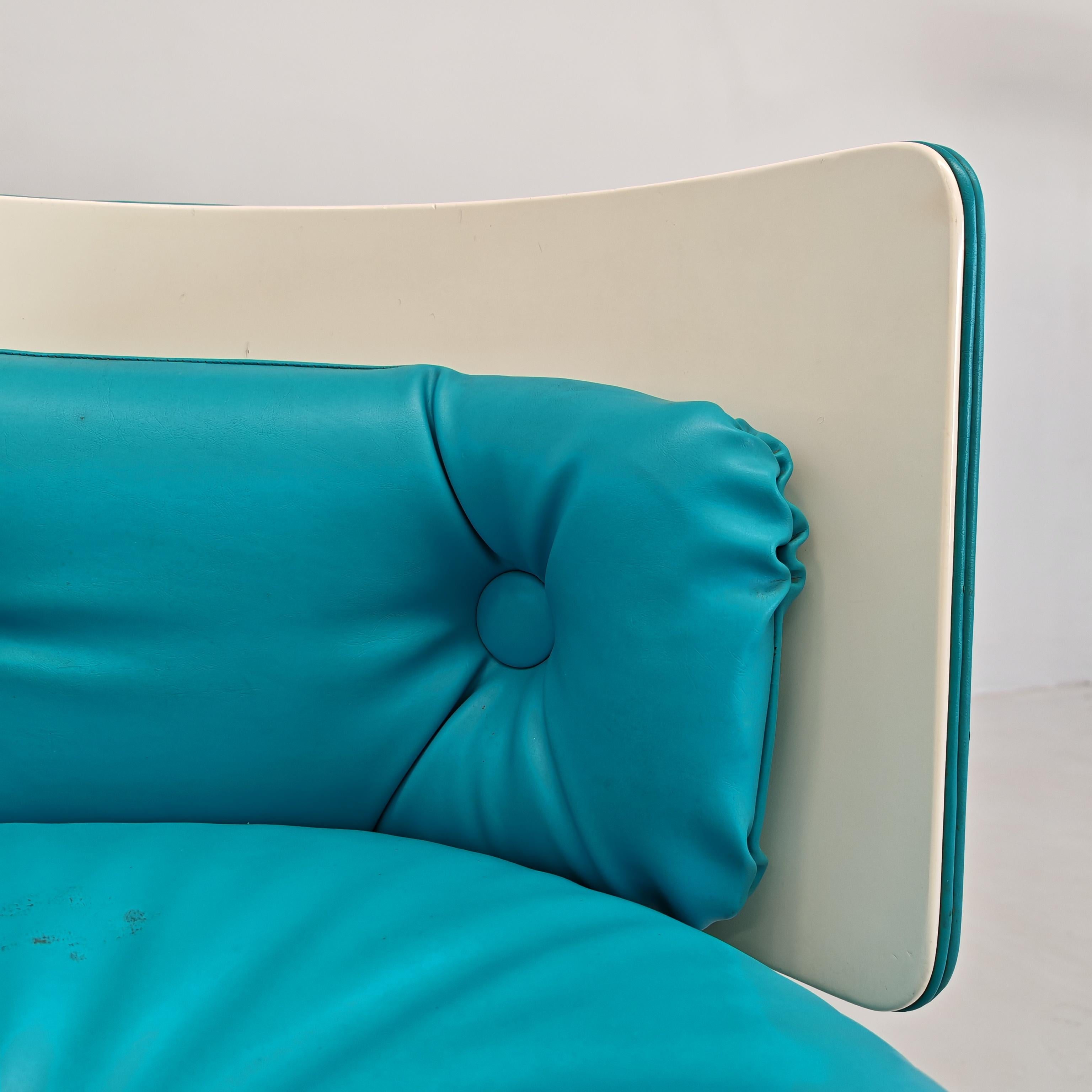 Poltroncina da camera Celeste anni 70 Dilly Dally di Massoni per Frau im Zustand „Gut“ im Angebot in Milano, MI