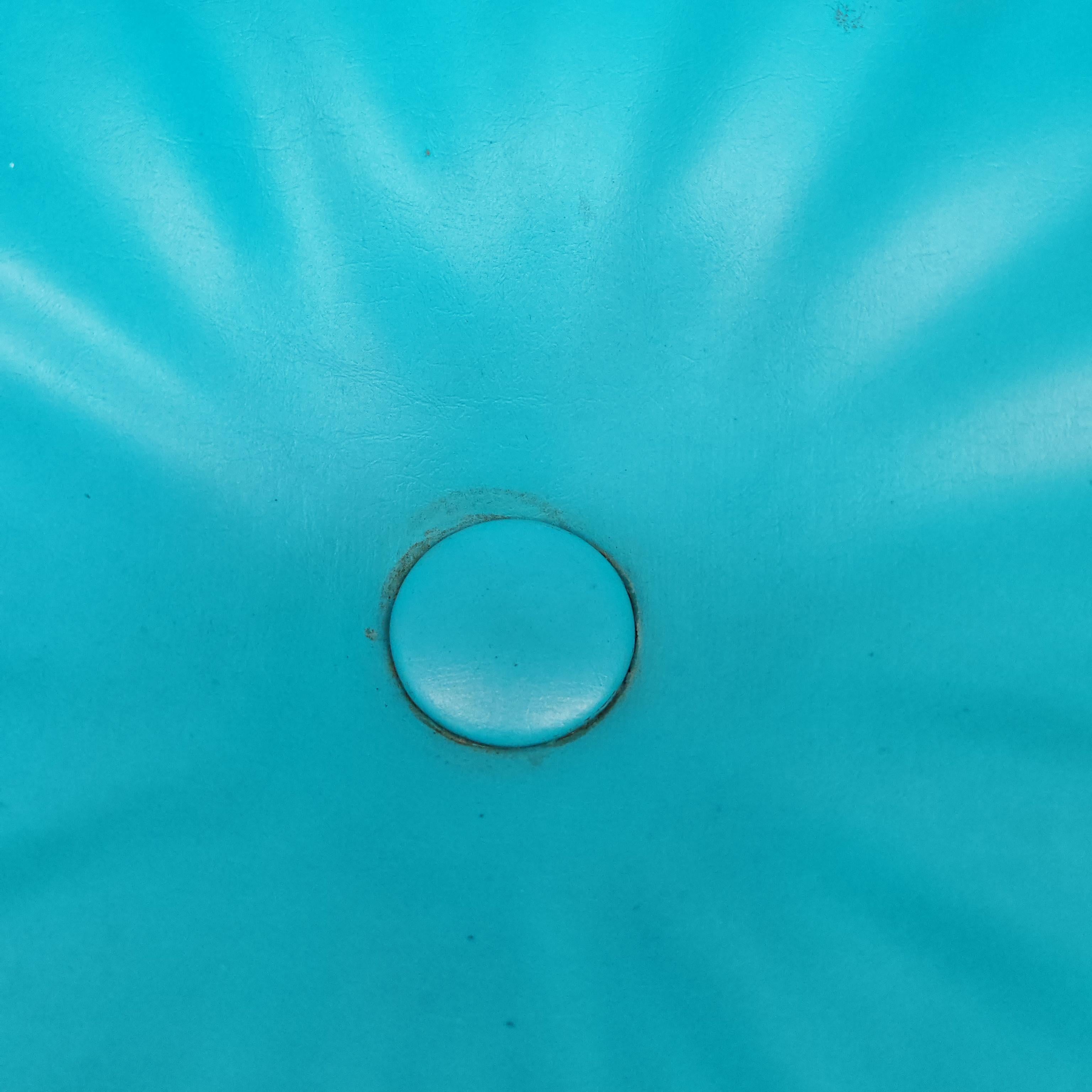Poltroncina da camera Celeste anni 70 Dilly Dally di Massoni per Frau im Angebot 1