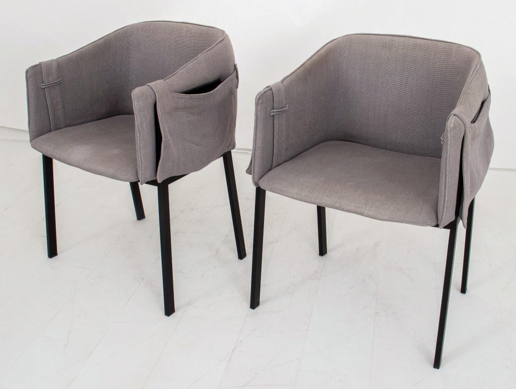 Zwei Poltroncina-Sessel der italienischen Moderne 