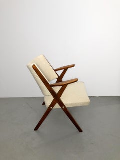 Poltroncina italiana anni '60 del mobilificio Dal Vera