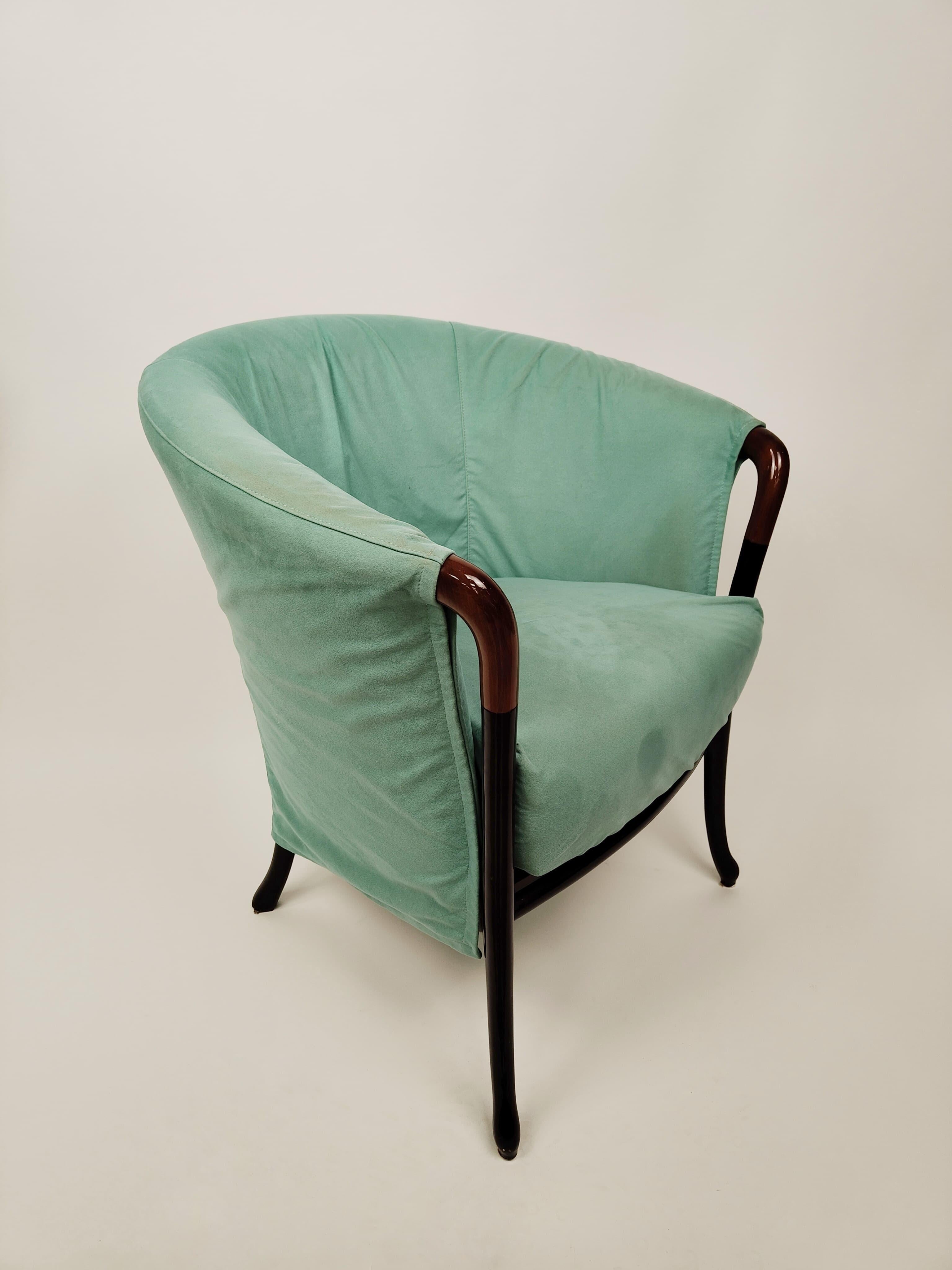 Sillón de tela 