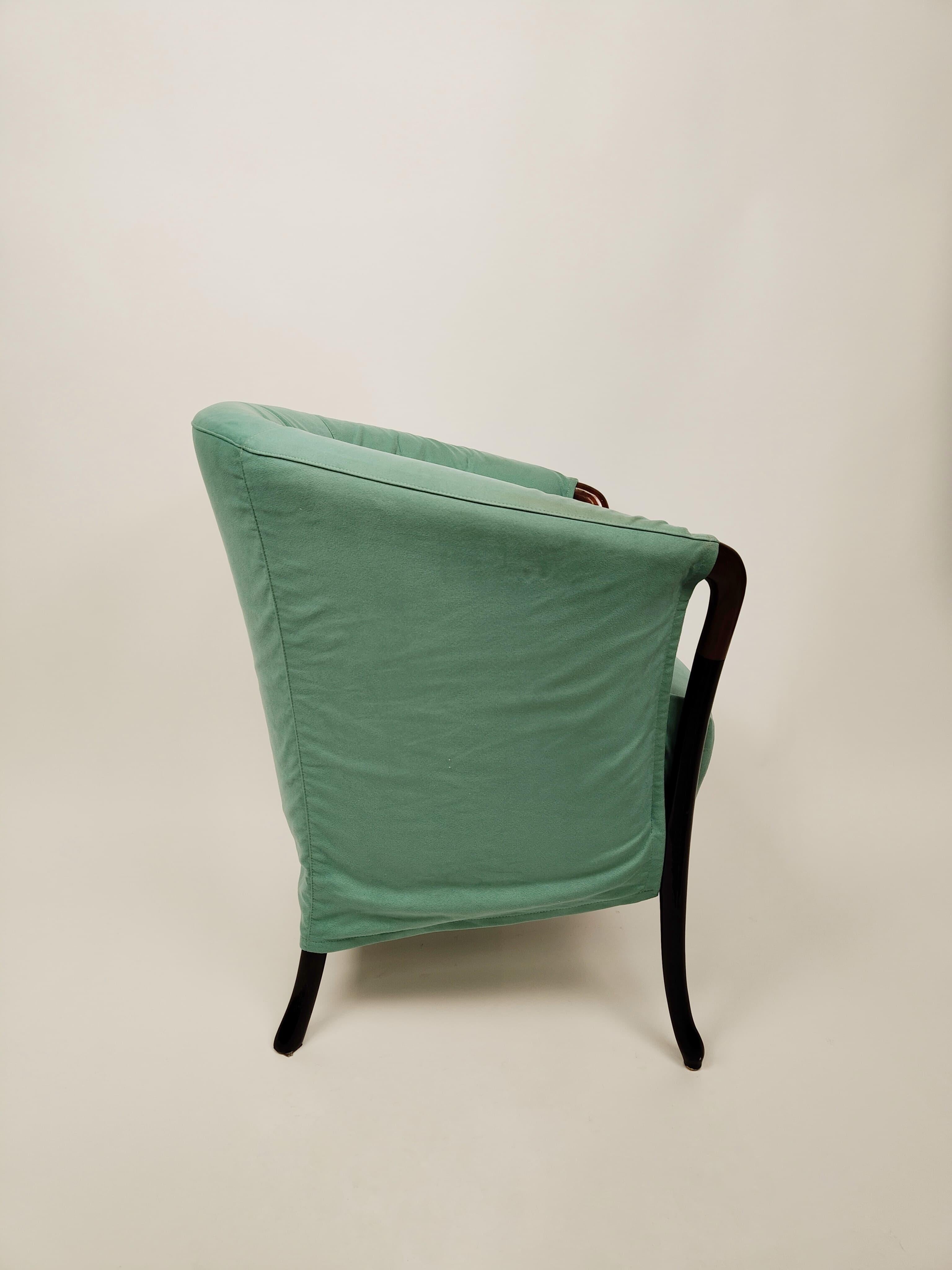 Sillón de tela 