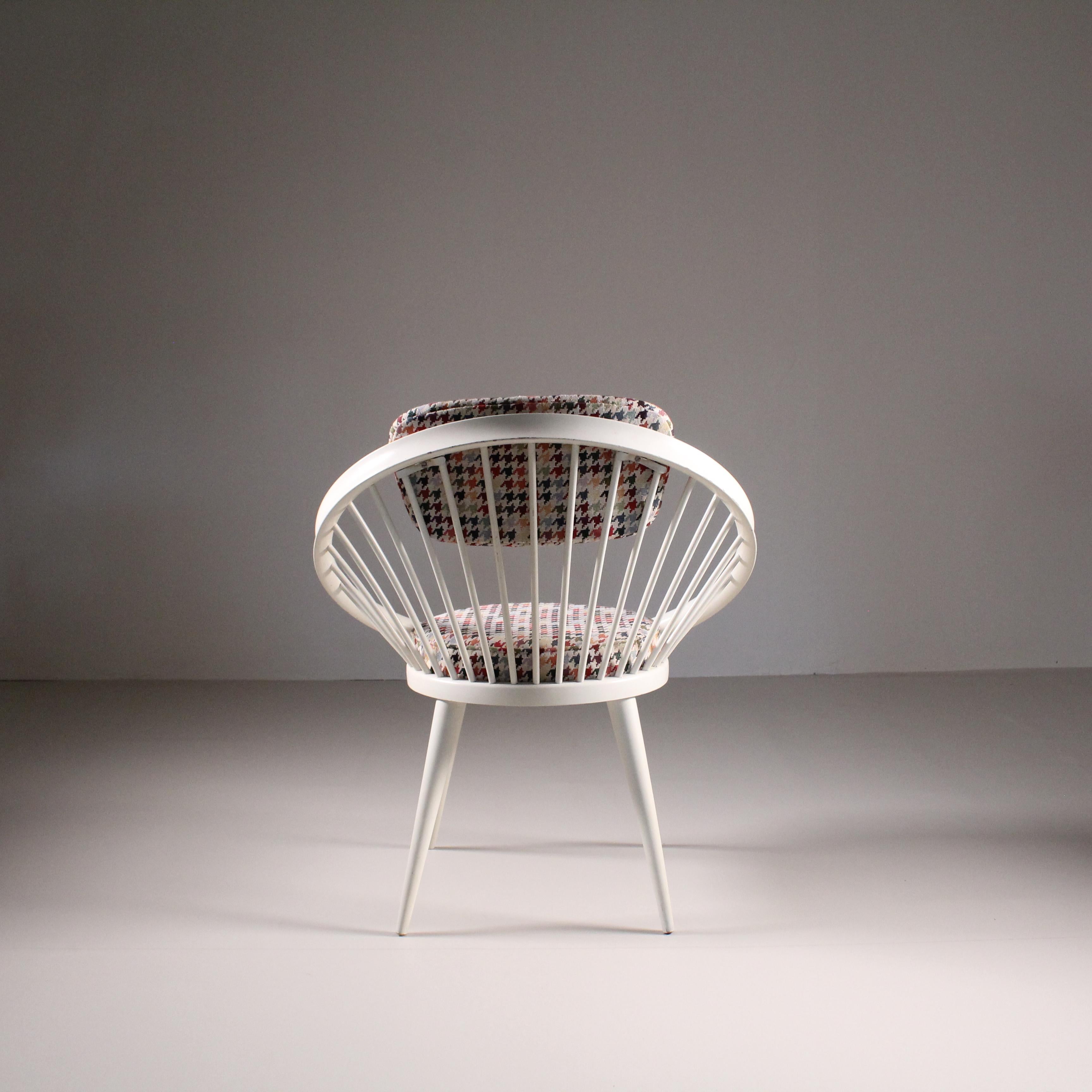 Fabric Poltroncina, Yngve Ekström, 1960
