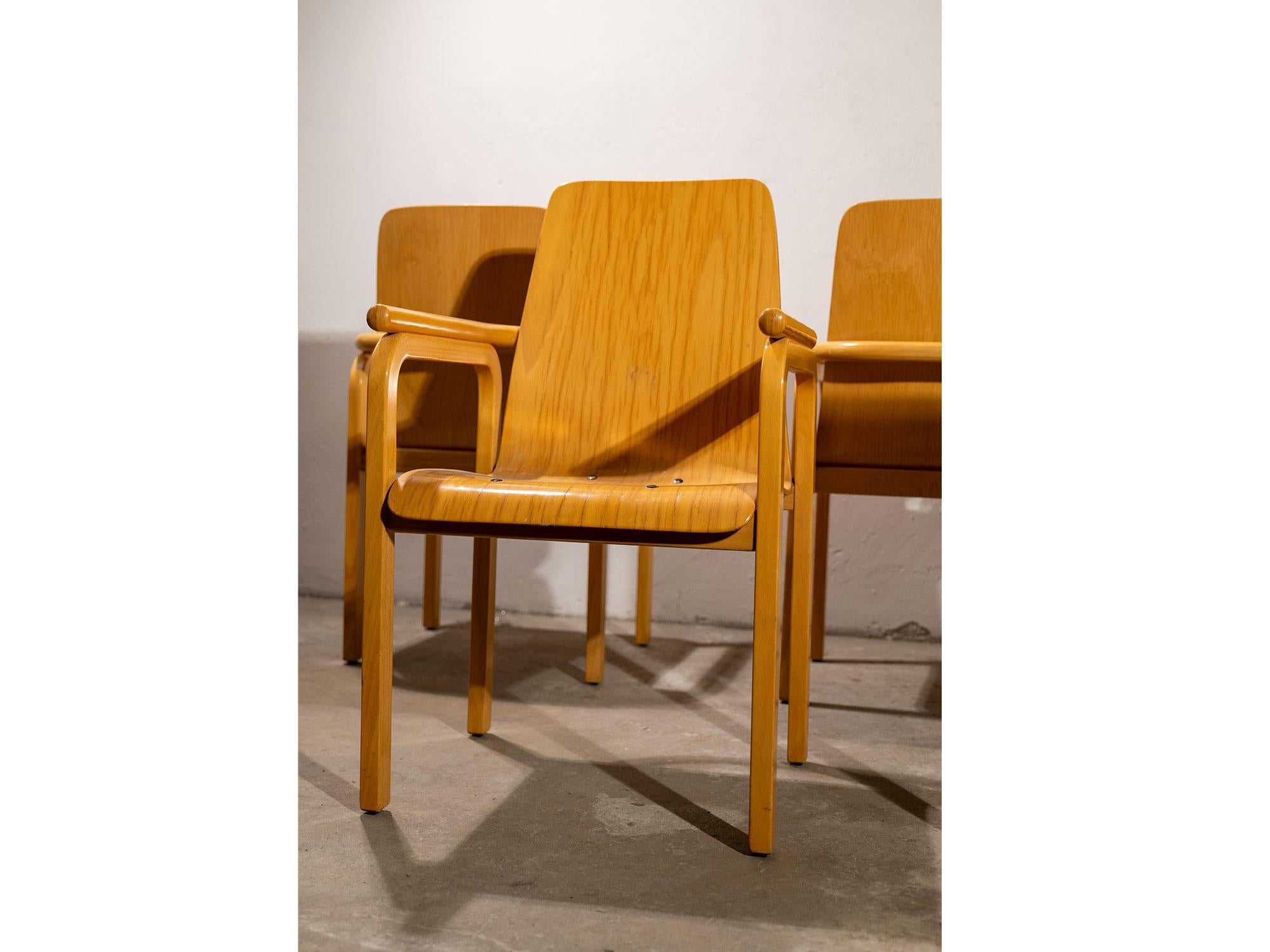 Poltroncine in legno - anni '80 For Sale 1