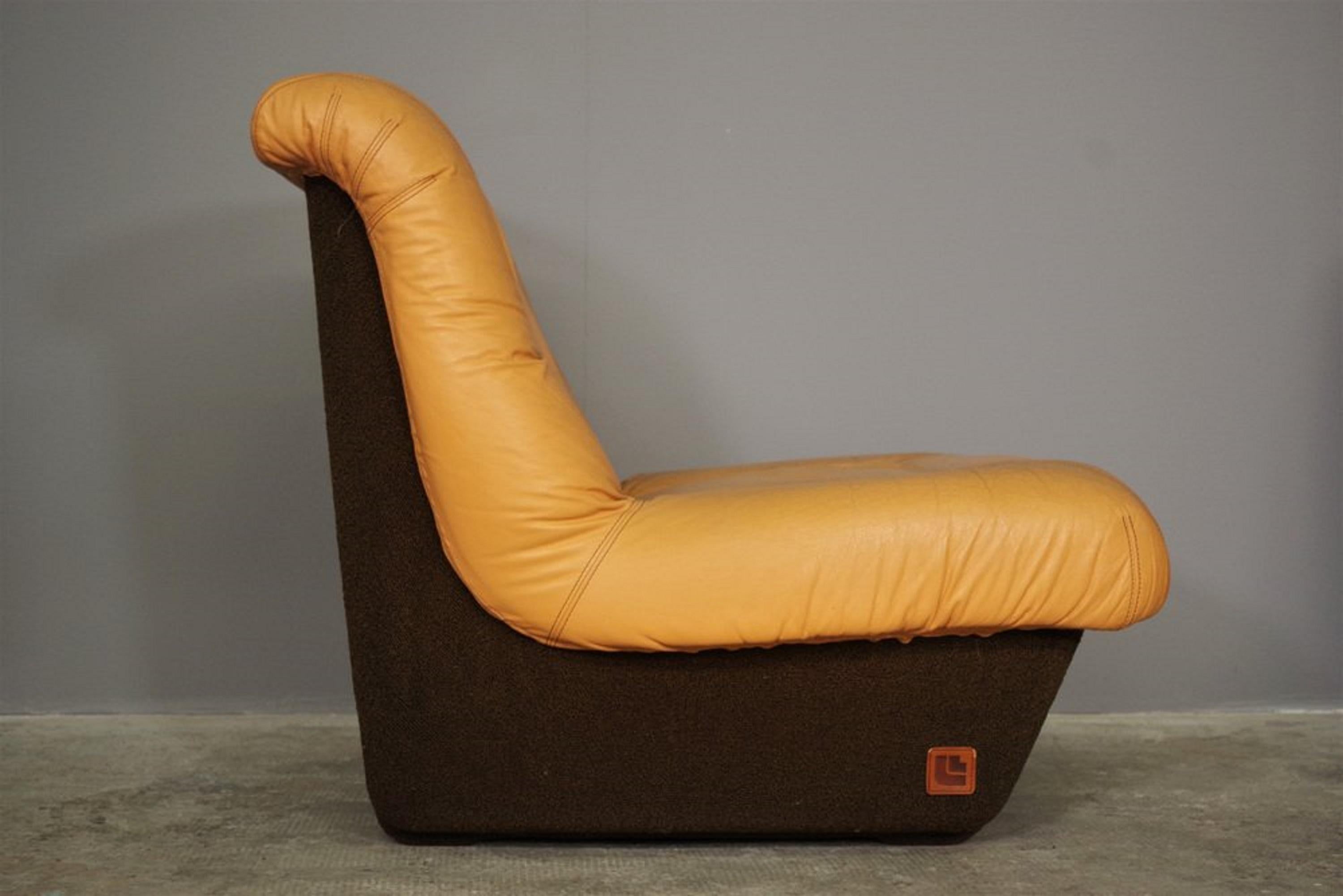 Armchairs by Lev & Lev, 1970s, set of 4 For Sale 6