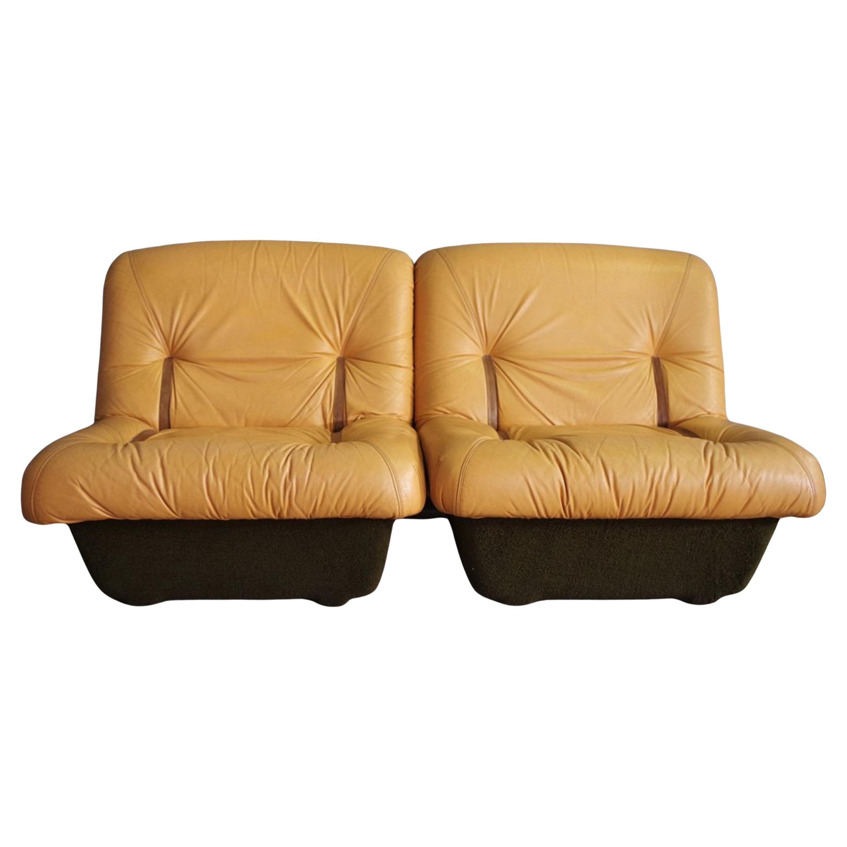 Armchairs by Lev & Lev, 1970s, set of 4 For Sale