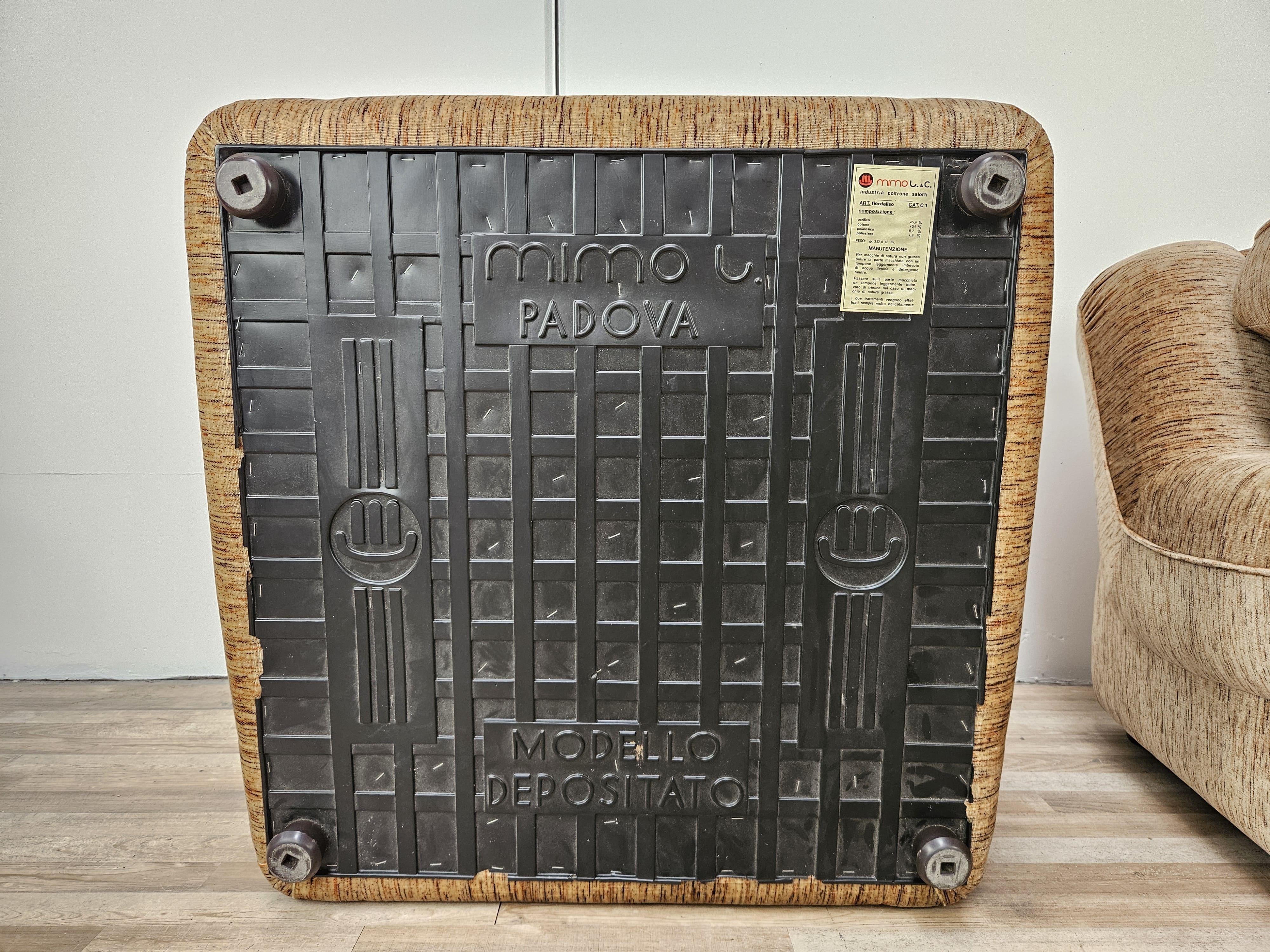Poltrone Fiordaliso di Mimo Padova anni '70 6