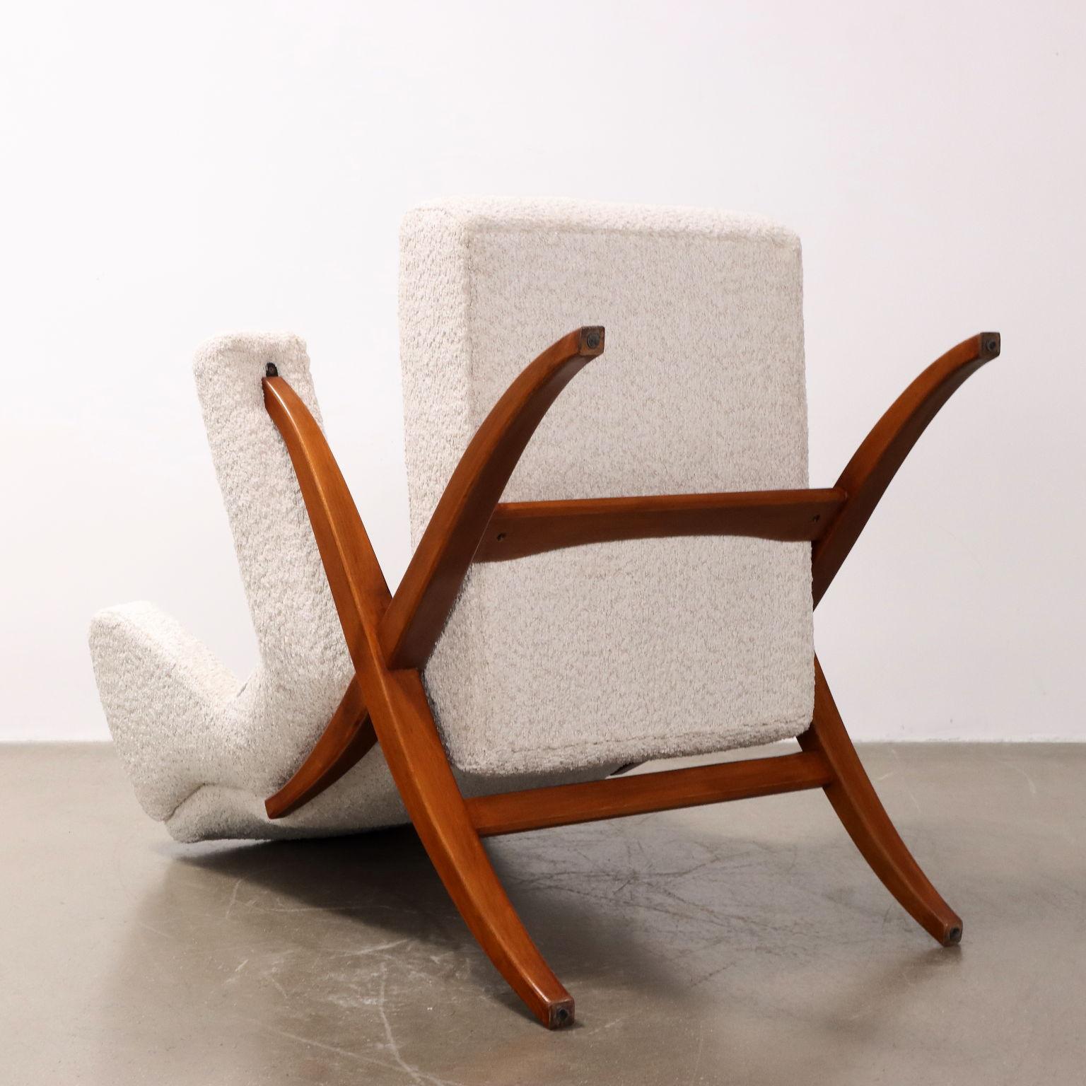 Poltrone Fiorenza di Franco Albini per Arflex Anni 60-70 For Sale 2