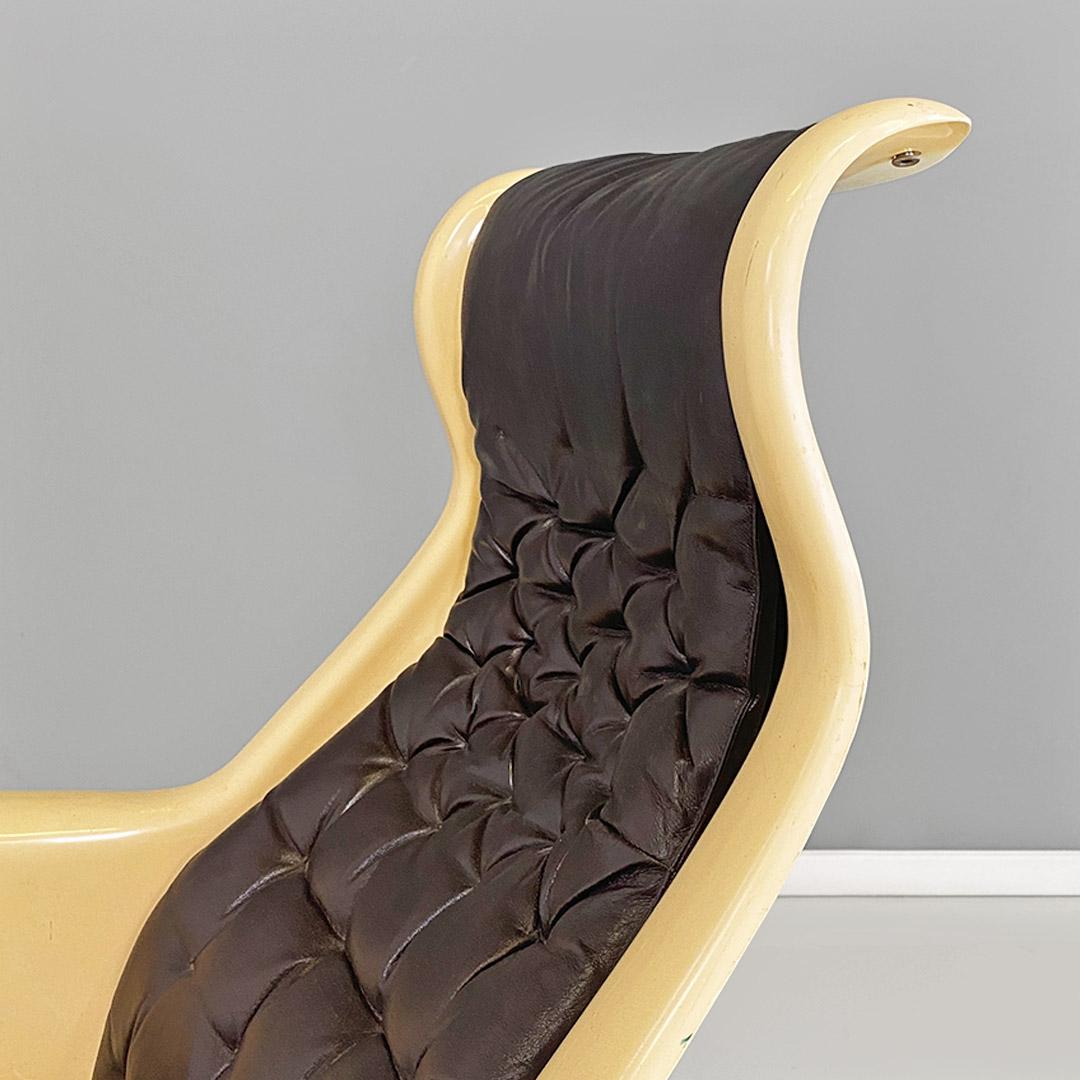 Poltrone Galaxy Space Age di Alf Svensson e Yngve Sandsteöm per Dux, 1970 ca. 2