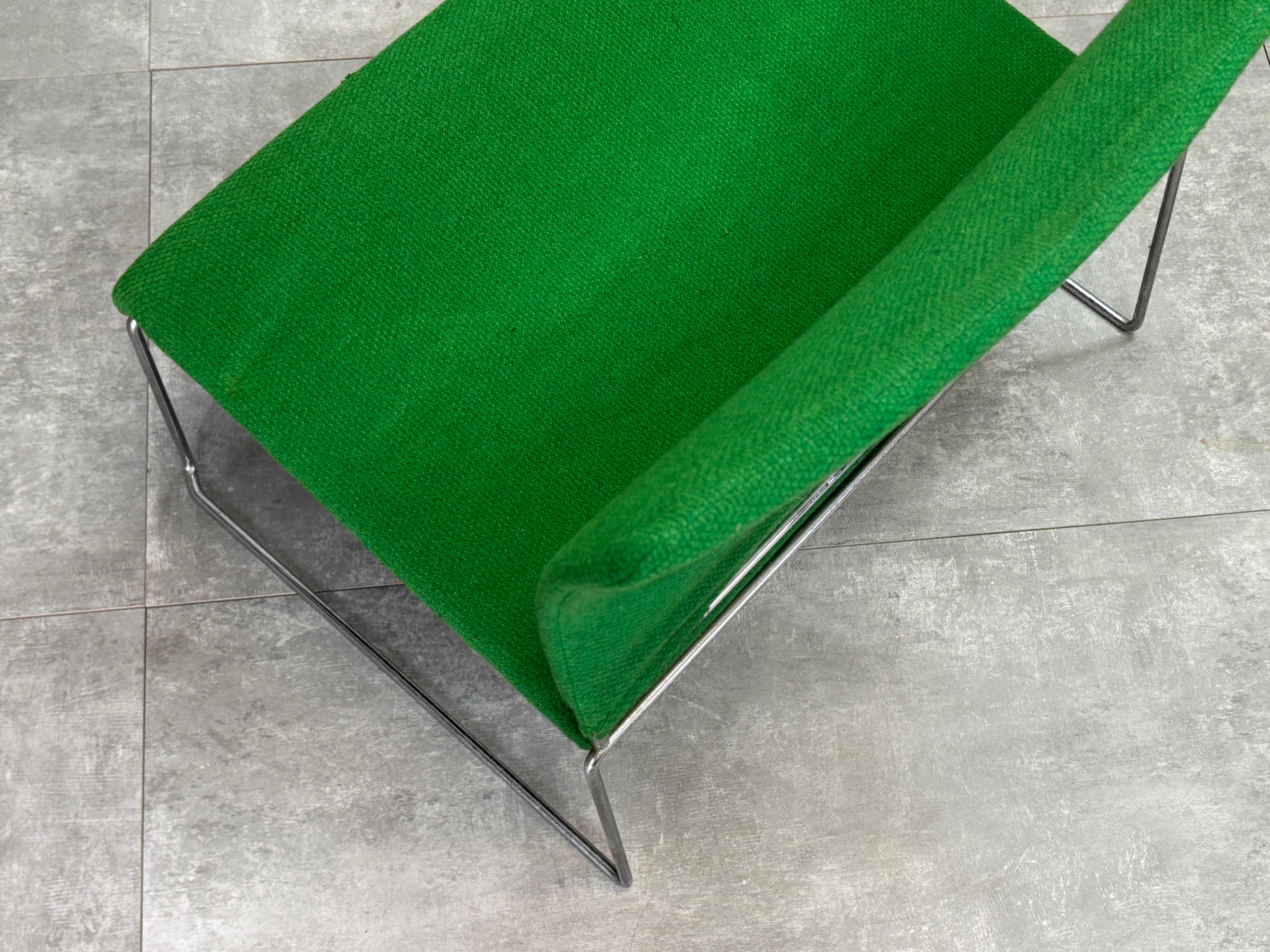 Poltrone in tessuto originale ''Saghi'' di Kazuhide Takahama, Gavina, 1970s, 2 Italiano en venta