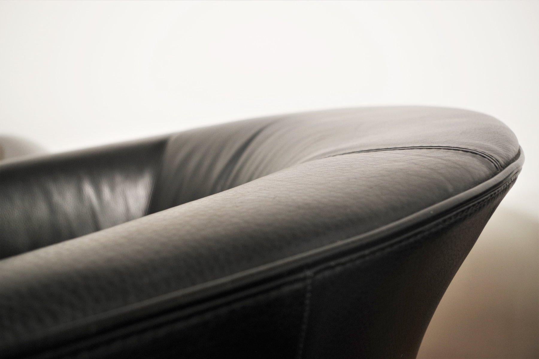 Metal Liz armchairs by Natuzzi, early 21st century, set of 4 For Sale