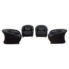 Liz armchairs by Natuzzi, early 21st century, set of 4