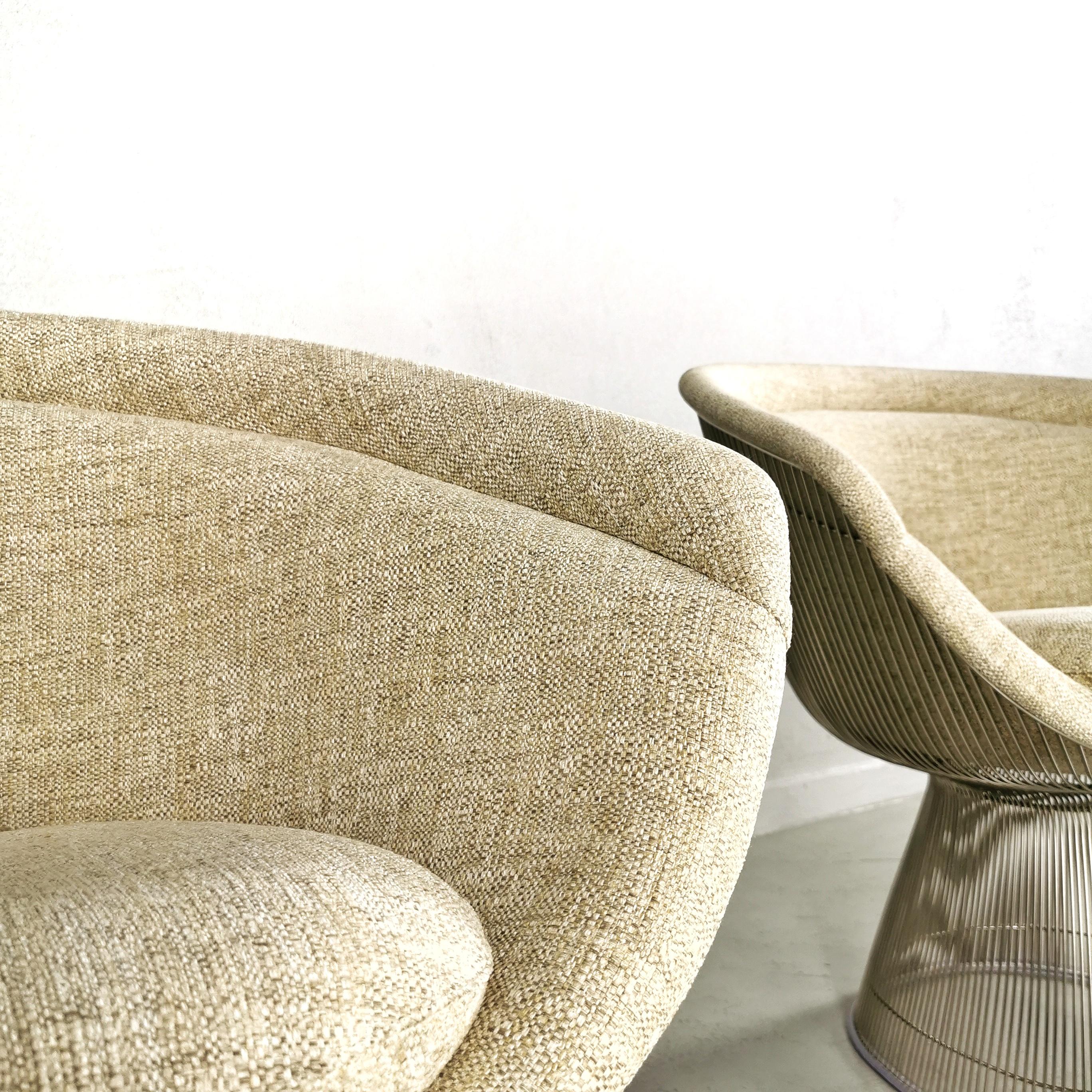 set di 2 Poltrone Lounge Platner Knoll  For Sale 3