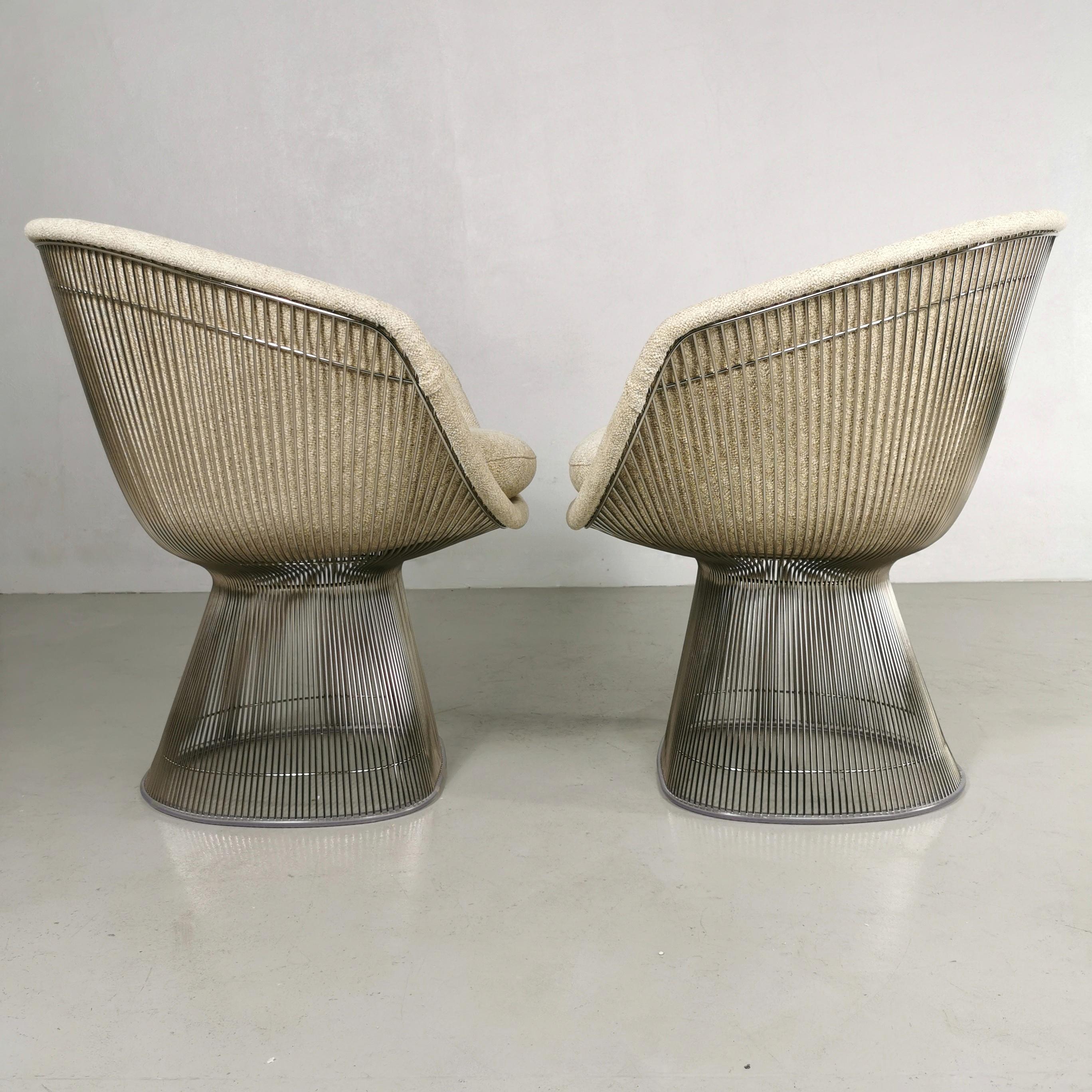Other set di 2 Poltrone Lounge Platner Knoll  For Sale