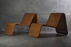 Poltrone P3 di Tito Agnoli per Bonacina, 1960s