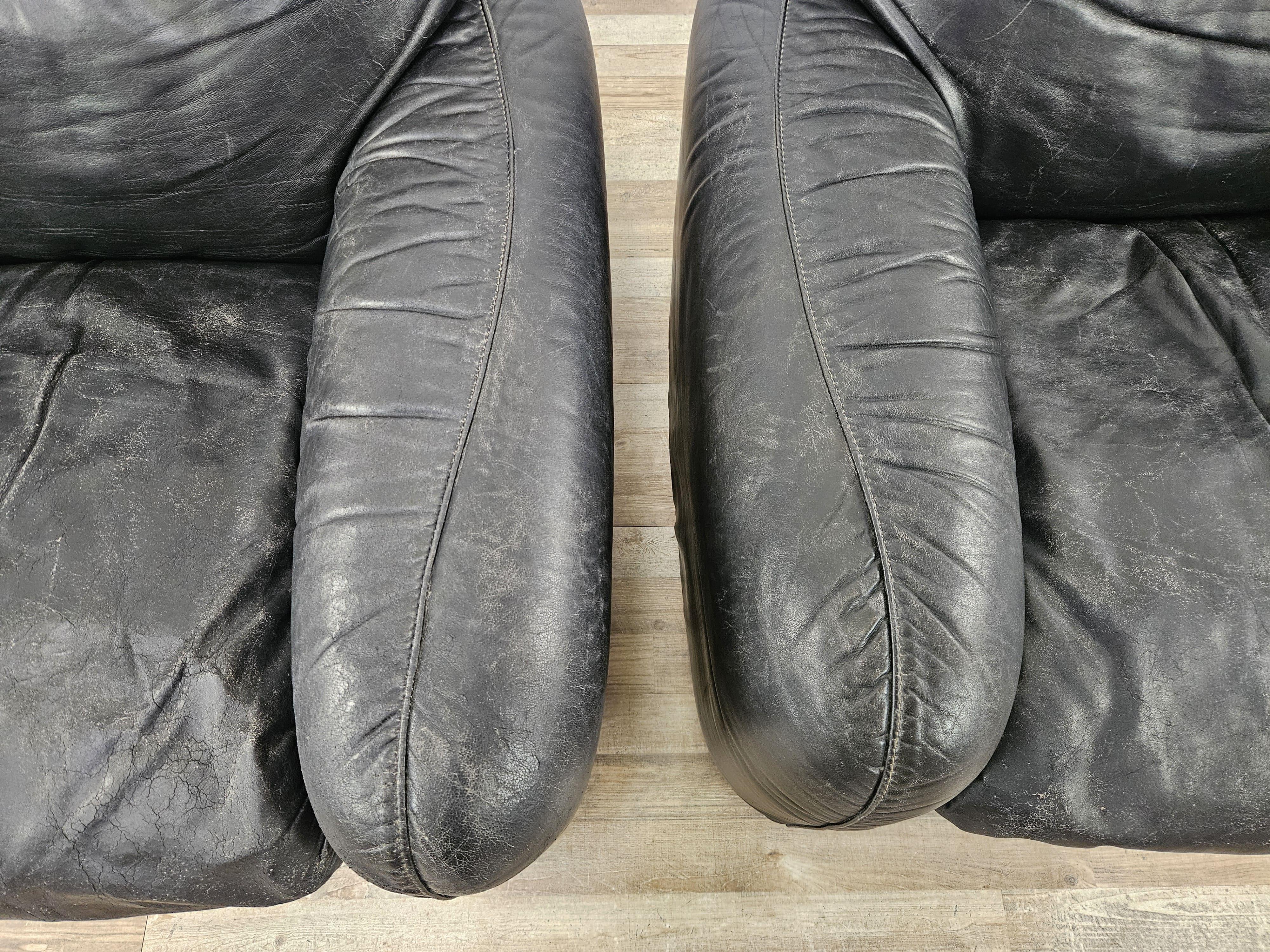Fauteuils en cuir 