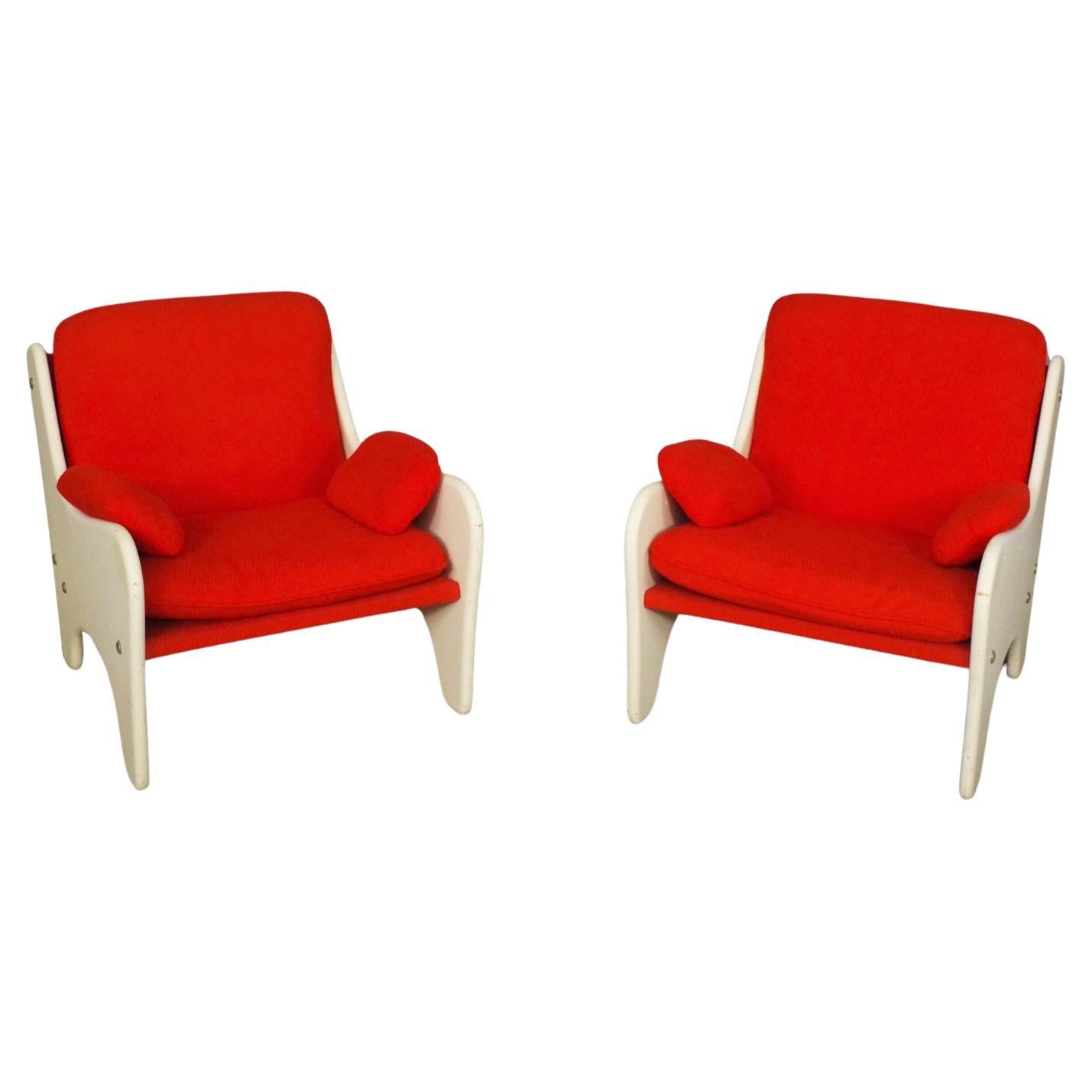 Poltrone rosse, 1970 in vendita