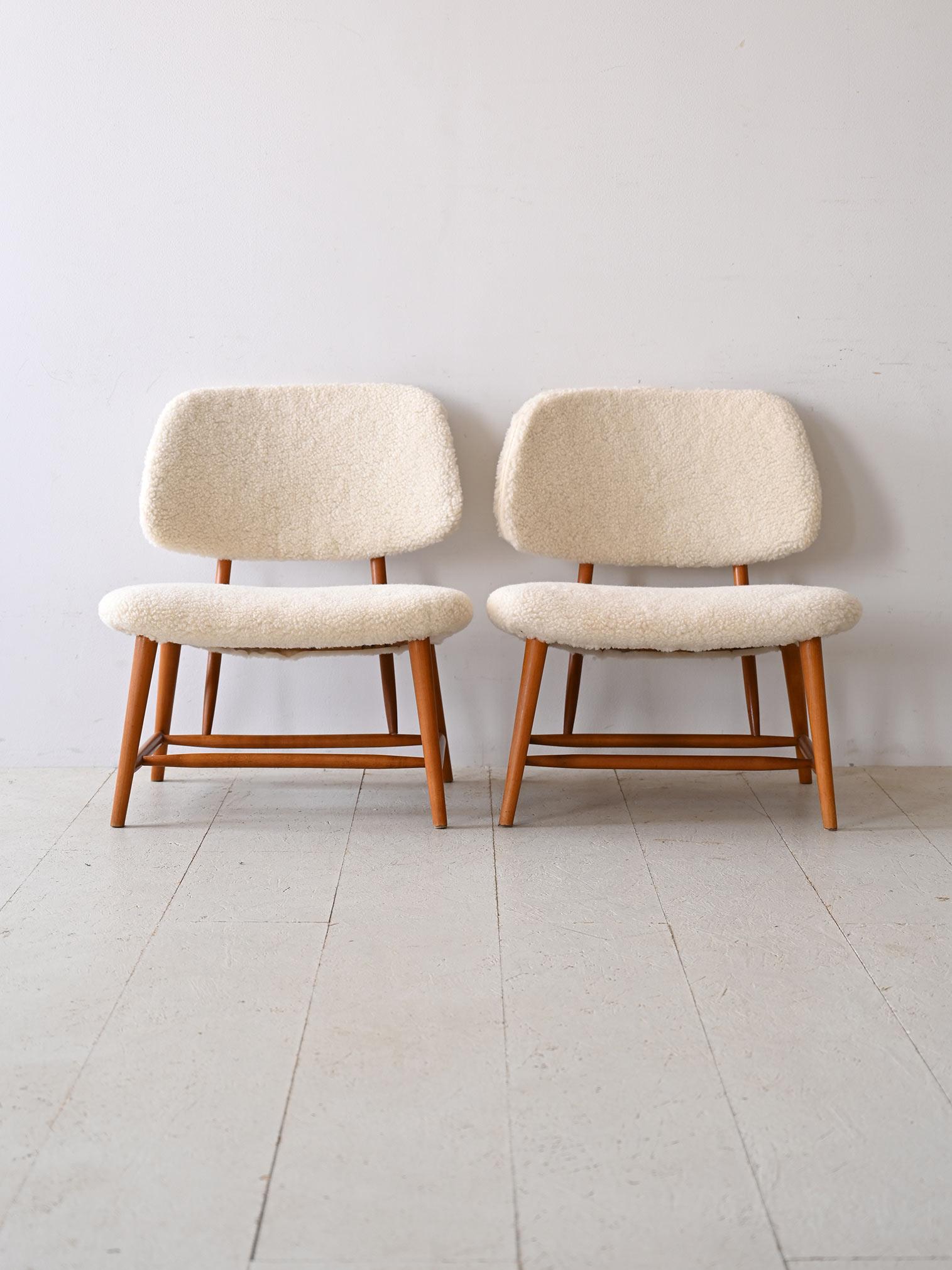 Scandinavian armchairs by Alf Svensson In Good Condition For Sale In Brescia, IT
