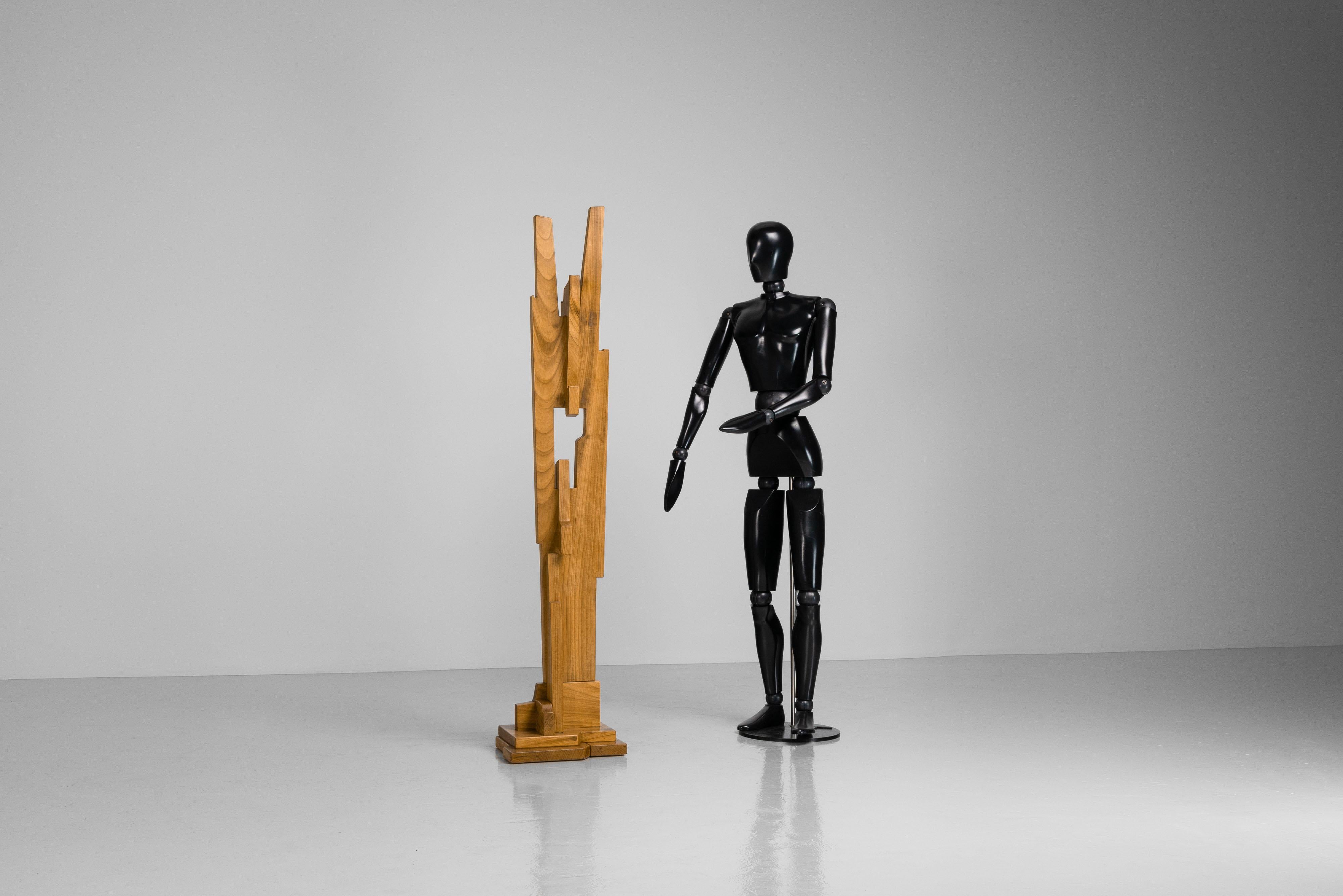 Mid-Century Modern Sculpture abstraite de Poltronova fabriquée en Italie 1970 en vente