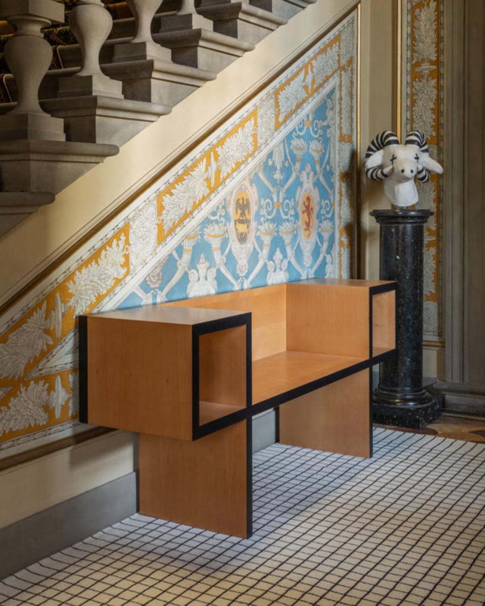 Poltronova CANTON Bench by Franco Raggi For Sale 8
