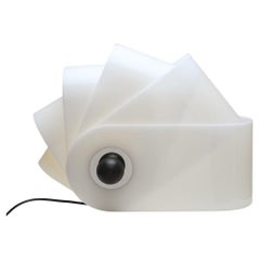 Poltronova GHERPE Table lamp in Opaline white by Superstudio