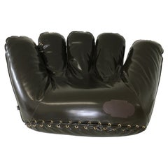 Poltronova "Joe" Chair in Patent Leather