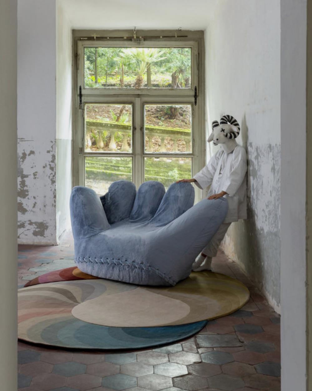 Poltronova JOE PLUSH Sessel von De Pas, D'Urbino, Lomazzi im Angebot 1