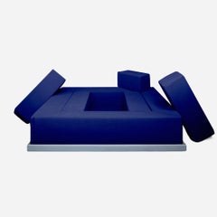 Poltronova RUMBLE Sofa in Blue by Gianni Pettena