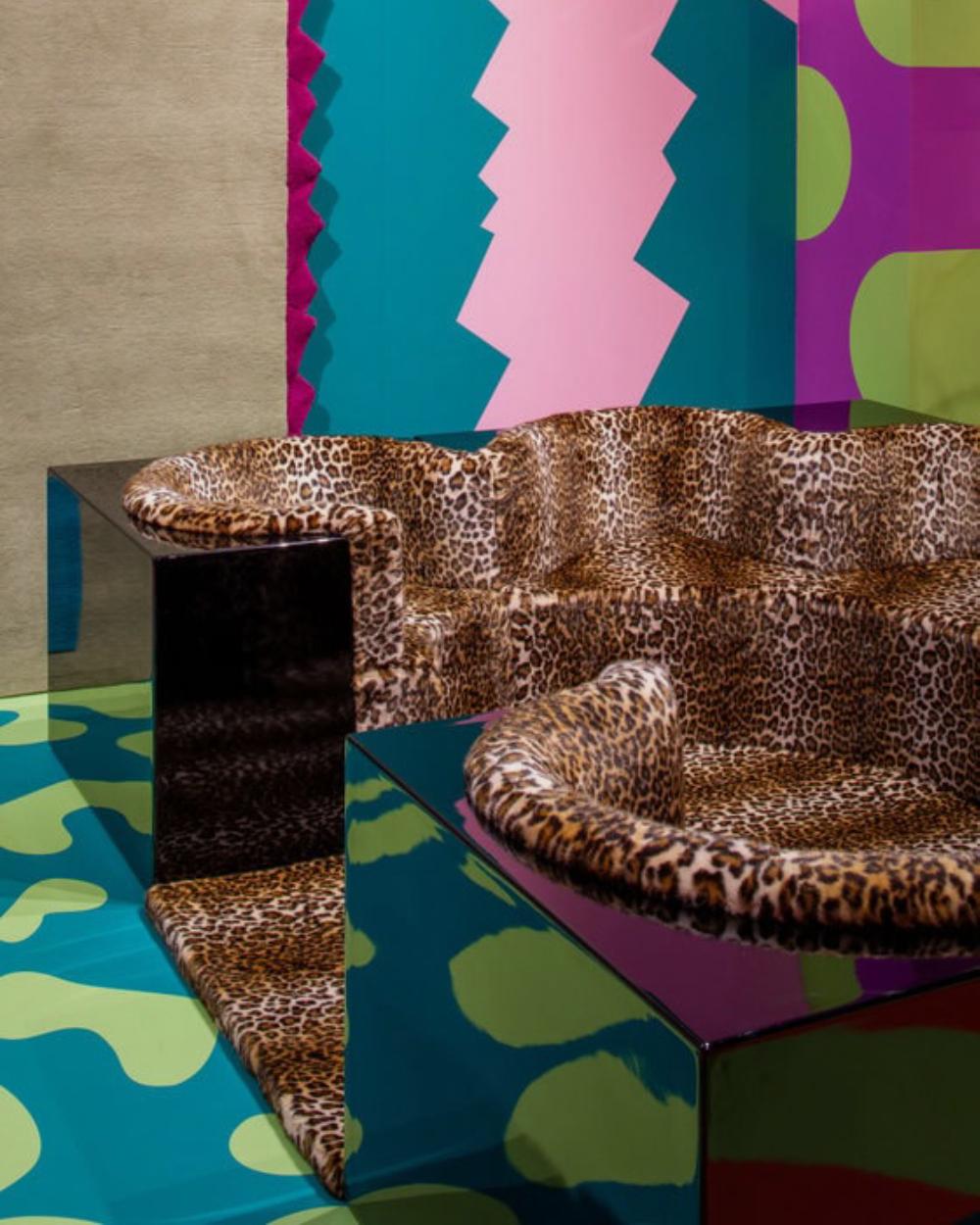 Poltronova SAFARI Sofa by Archizoom Associati For Sale 4