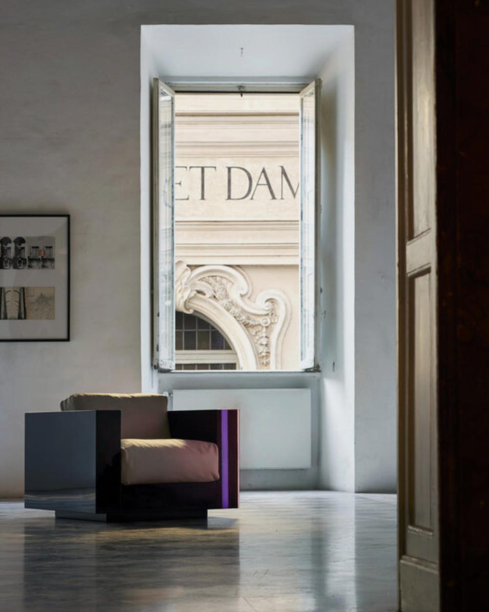 Poltronova Sillón SARATOGA de Lella y Massimo Vignelli en venta 1