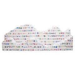 Poltronova SUPERONDA BABELE DECODED Dynamic Sofa by Archizoom Associati