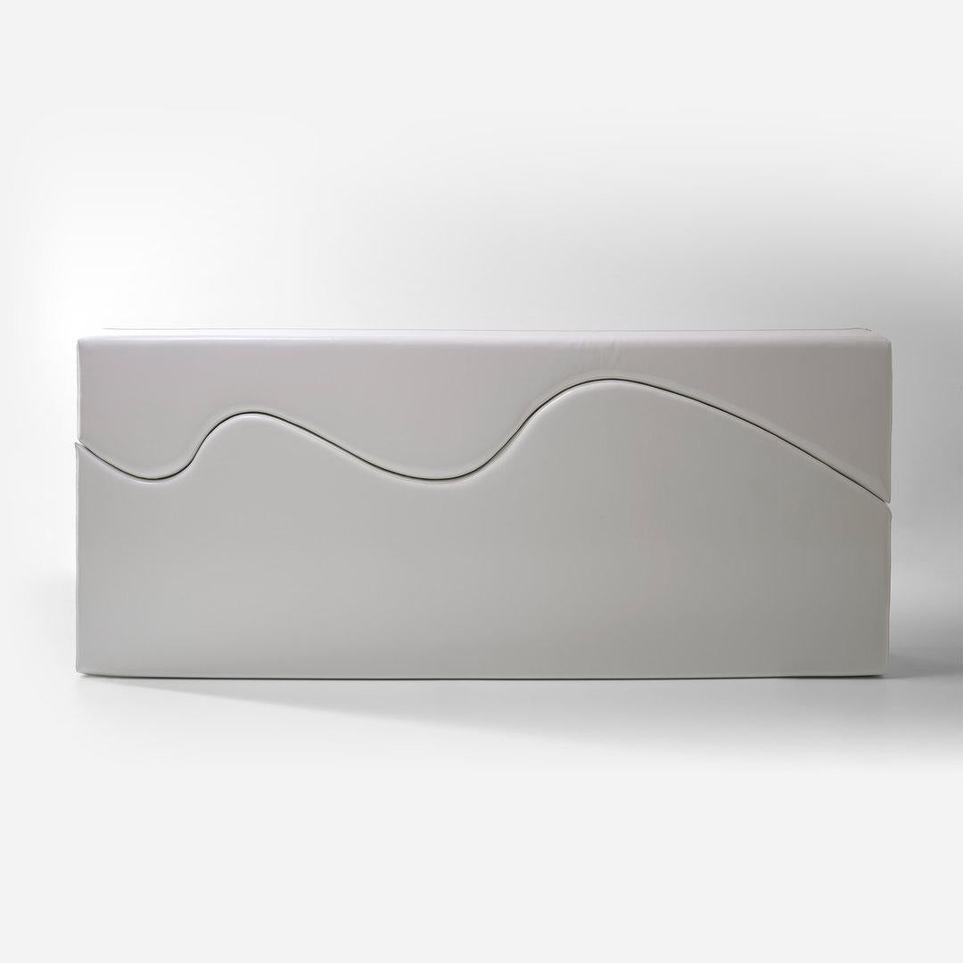 Italiano Poltronova SUPERONDA Dynamic Sofa in Nero di Archizoom Associati in vendita