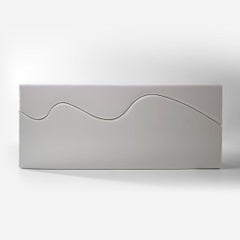 Divano dinamico Poltronova SUPERONDA in rosso di Archizoom Associati