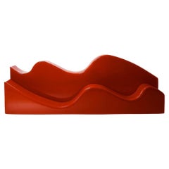 Poltronova SUPERONDA Dynamic Sofa in Red by Archizoom Associati