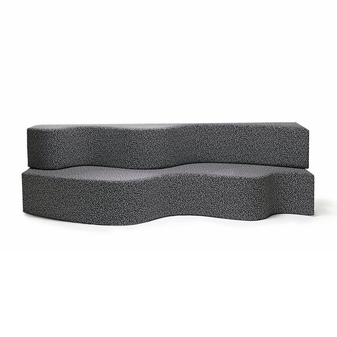 XXIe siècle et contemporain Poltronova SUPERONDA NO-STOP Dynamic Sofa by Archizoom Associati en vente