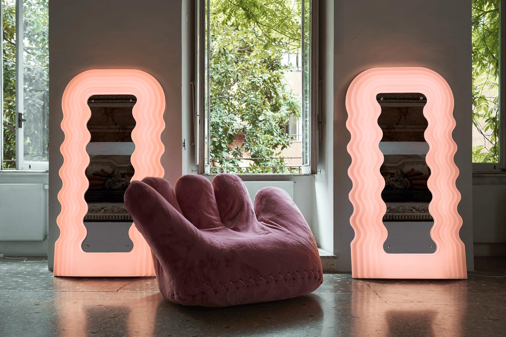 Poltronova ULTRAFRAGOLA Lampada a specchio di Ettore Sottsass jr. In condizioni Nuovo in vendita a Brooklyn, NY