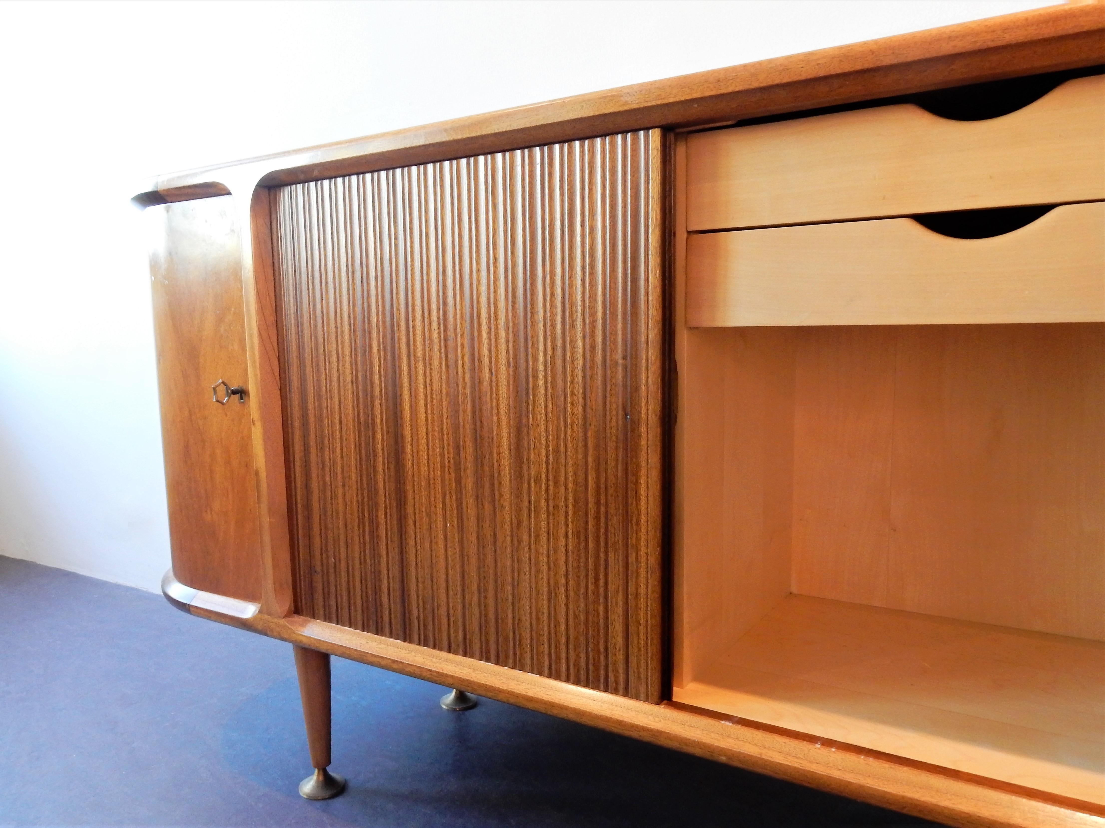 Mid-Century Modern 'Poly-Z' sideboard by A.A. Patijn for Zijlstra Joure, The Netherlands, 1950s