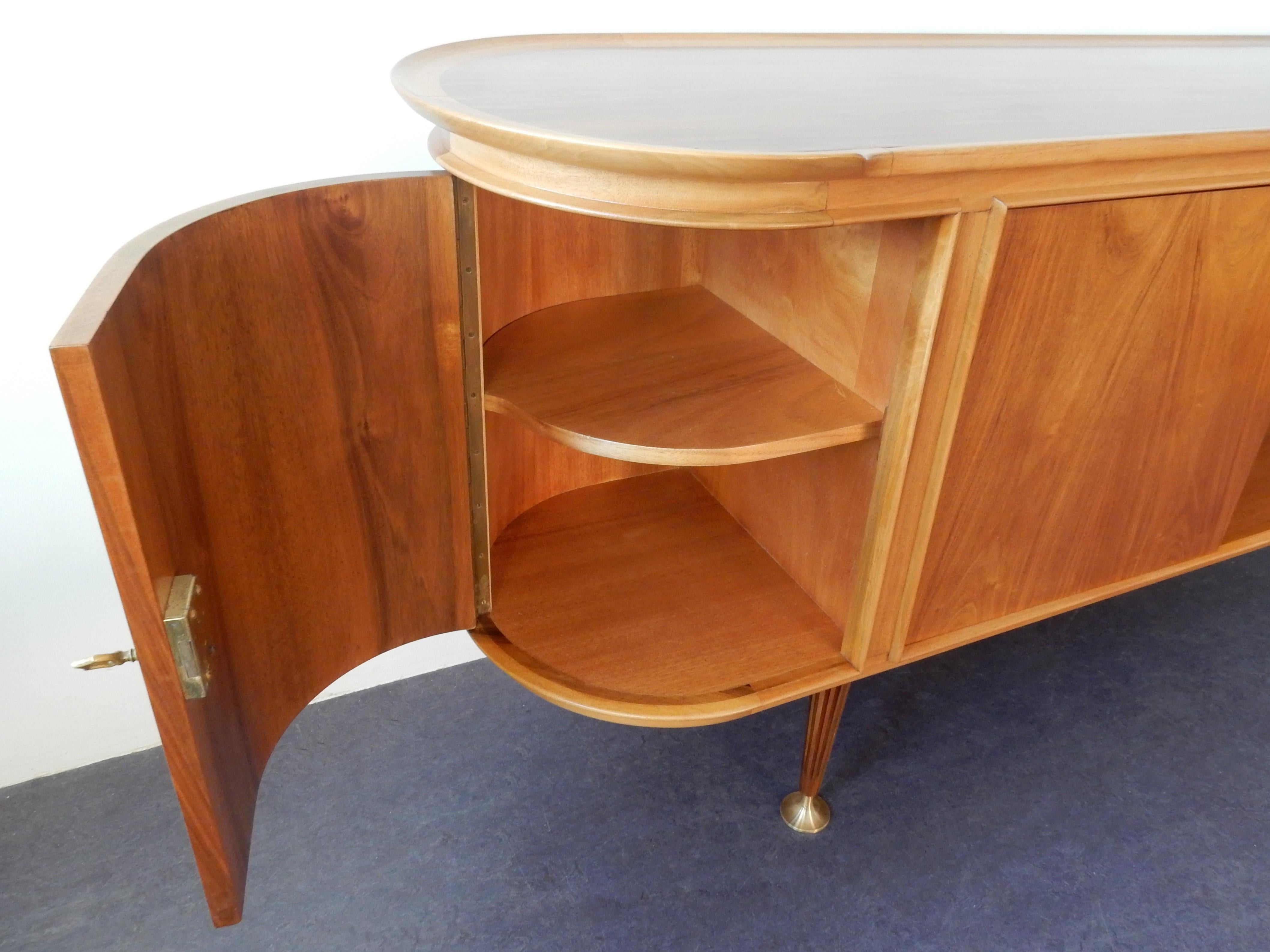 Mid-Century Modern 'Poly-Z' Sideboard by A.A. Patijn for Zijlstra Joure, the Netherlands, 1950s