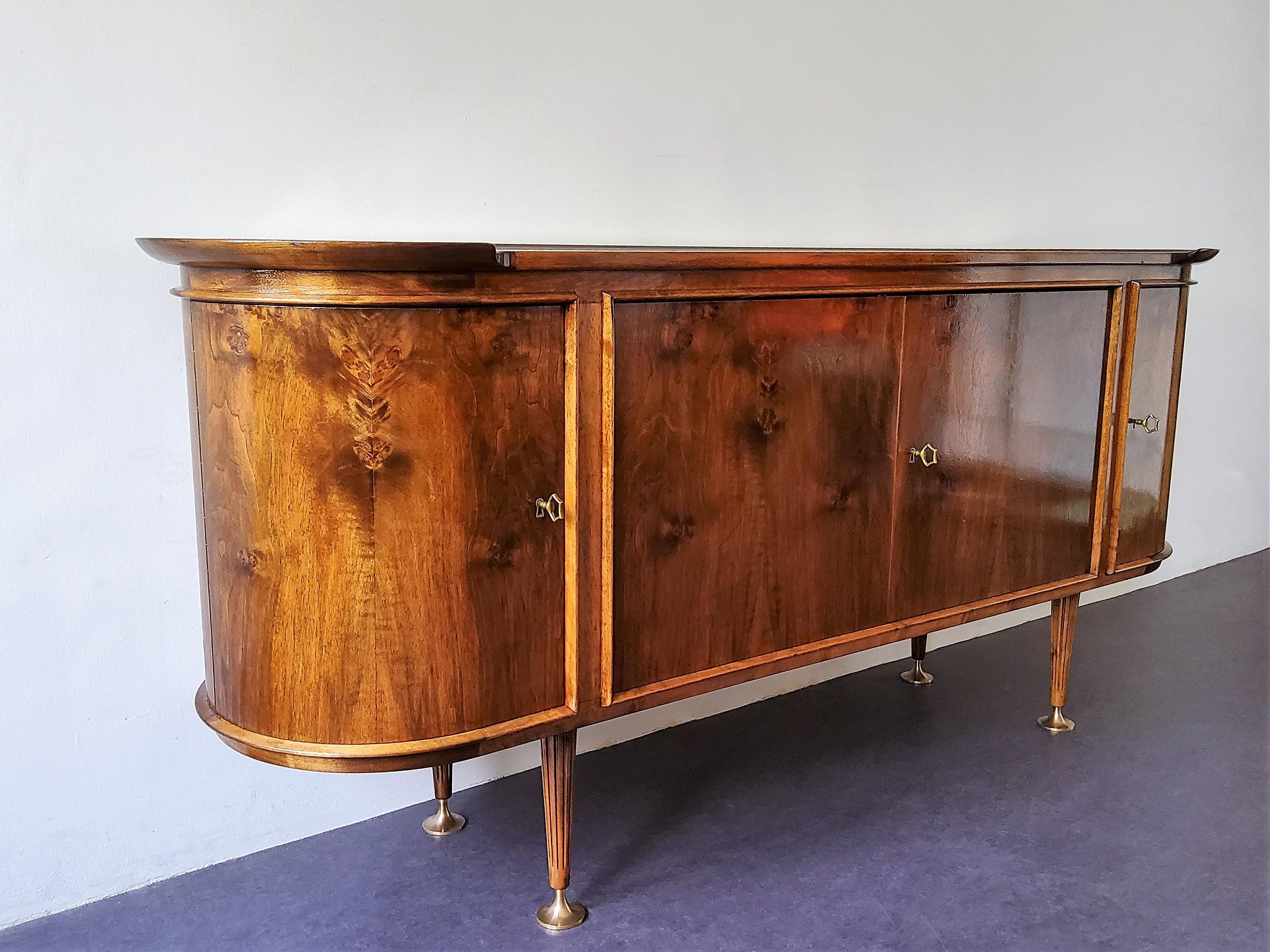 Mid-Century Modern 'Poly-Z' Sideboard by A.A. Patijn for Zijlstra Joure, The Netherlands 1950's