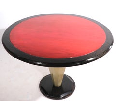 Tavolo da pranzo in rovere cerato policromatico