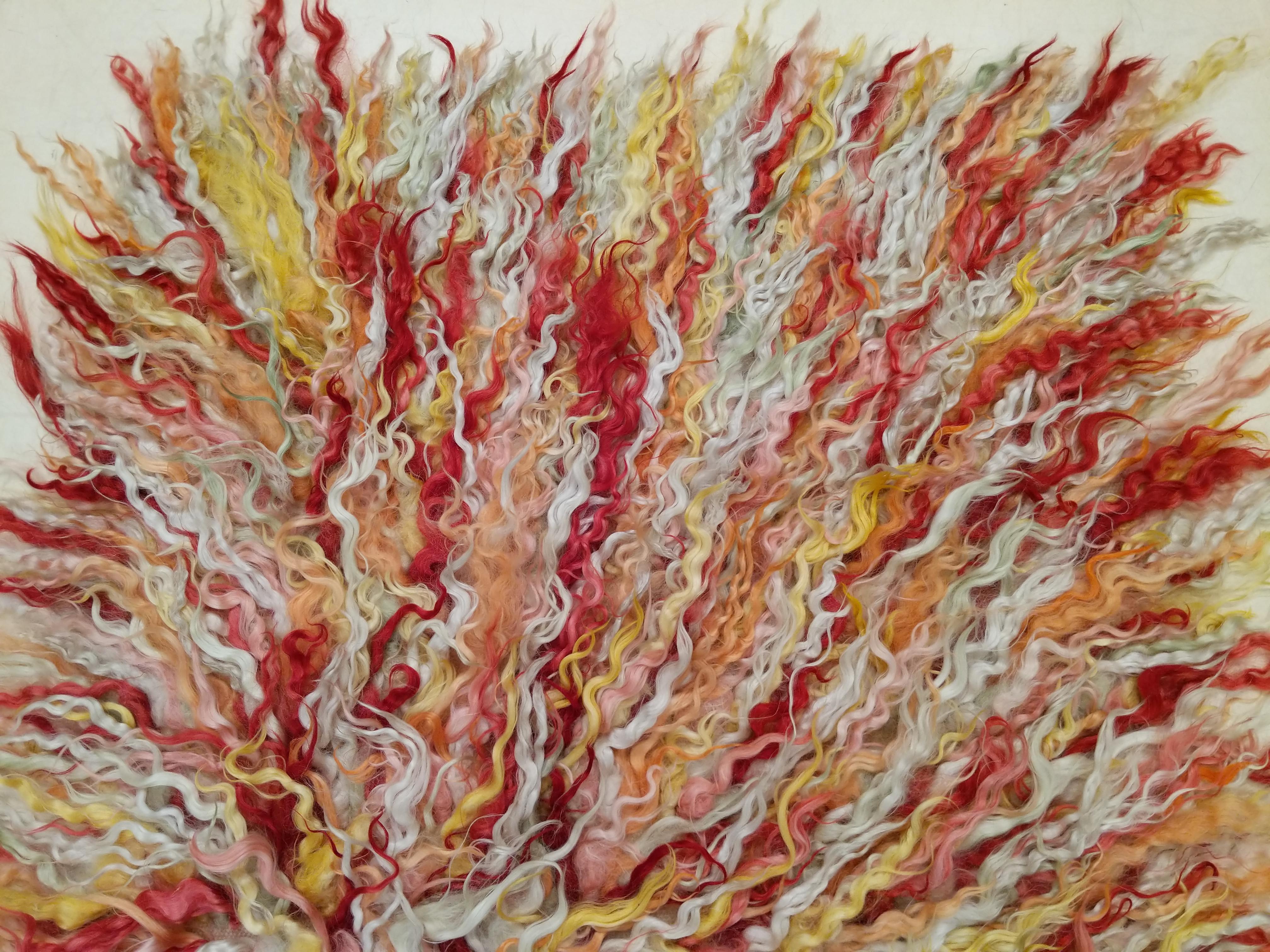 Tappeto Runner Anatolian in lana d'angora Filikli policroma disegnato da Pini Leibovich In condizioni Nuovo in vendita a Milan, IT