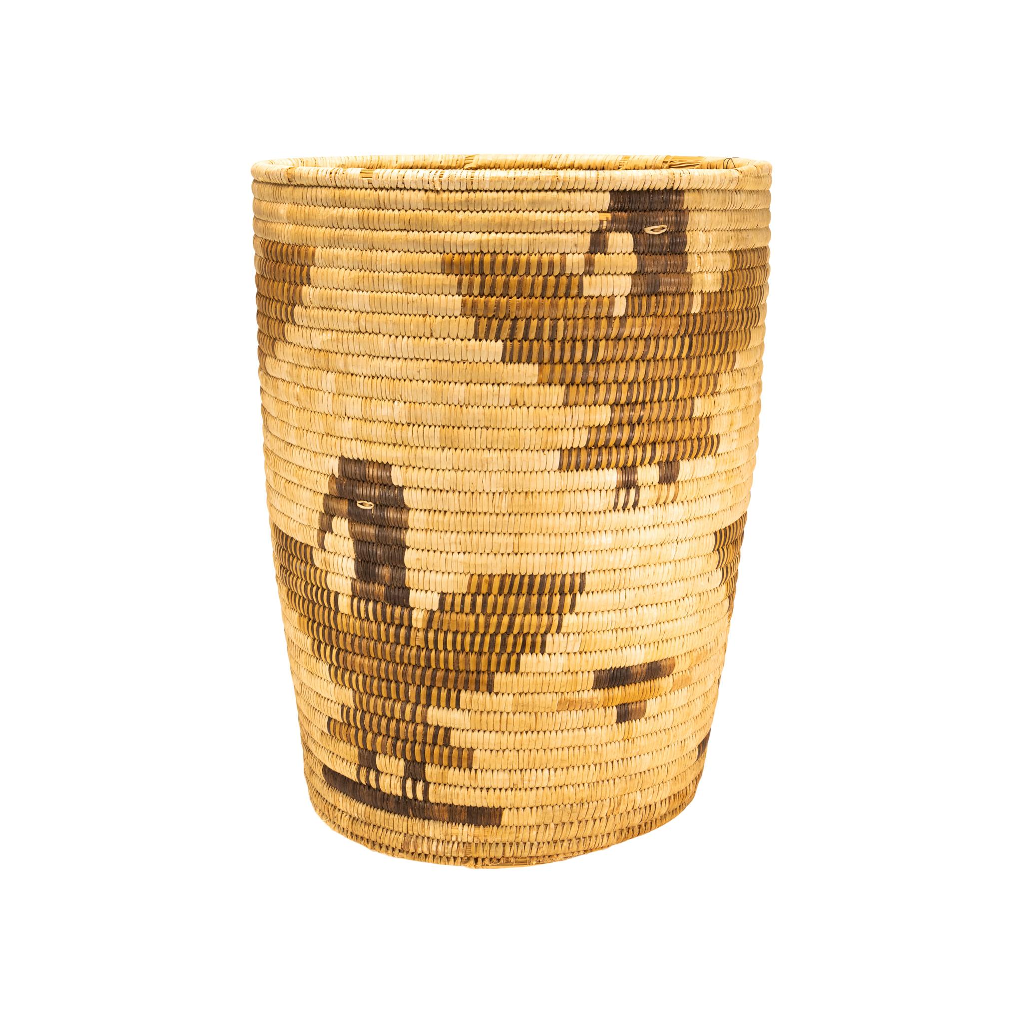 American Polychrome Papogo Basket For Sale