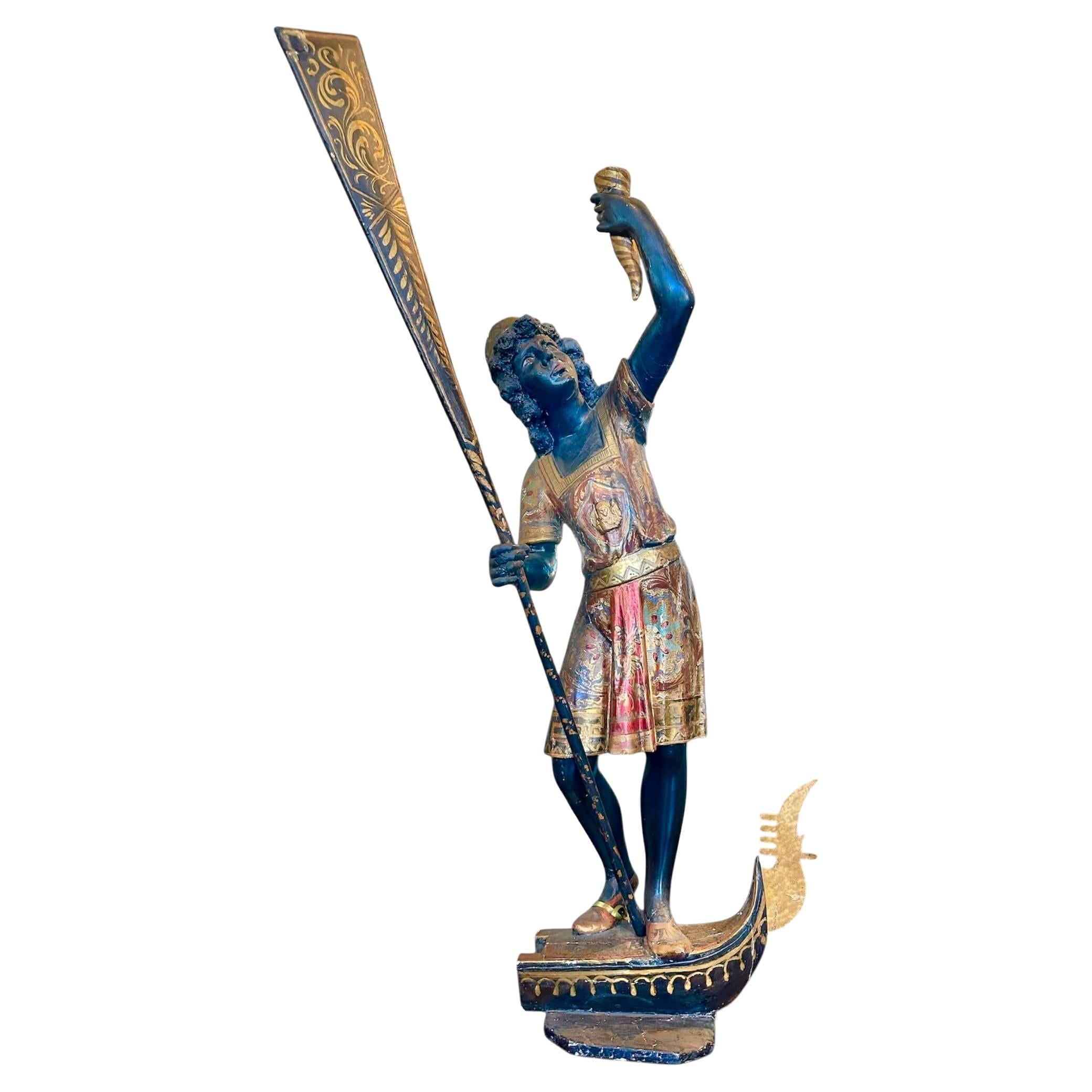 Polychrome Venetian Blackamoor