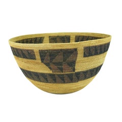 Polychrome Yokut Basket