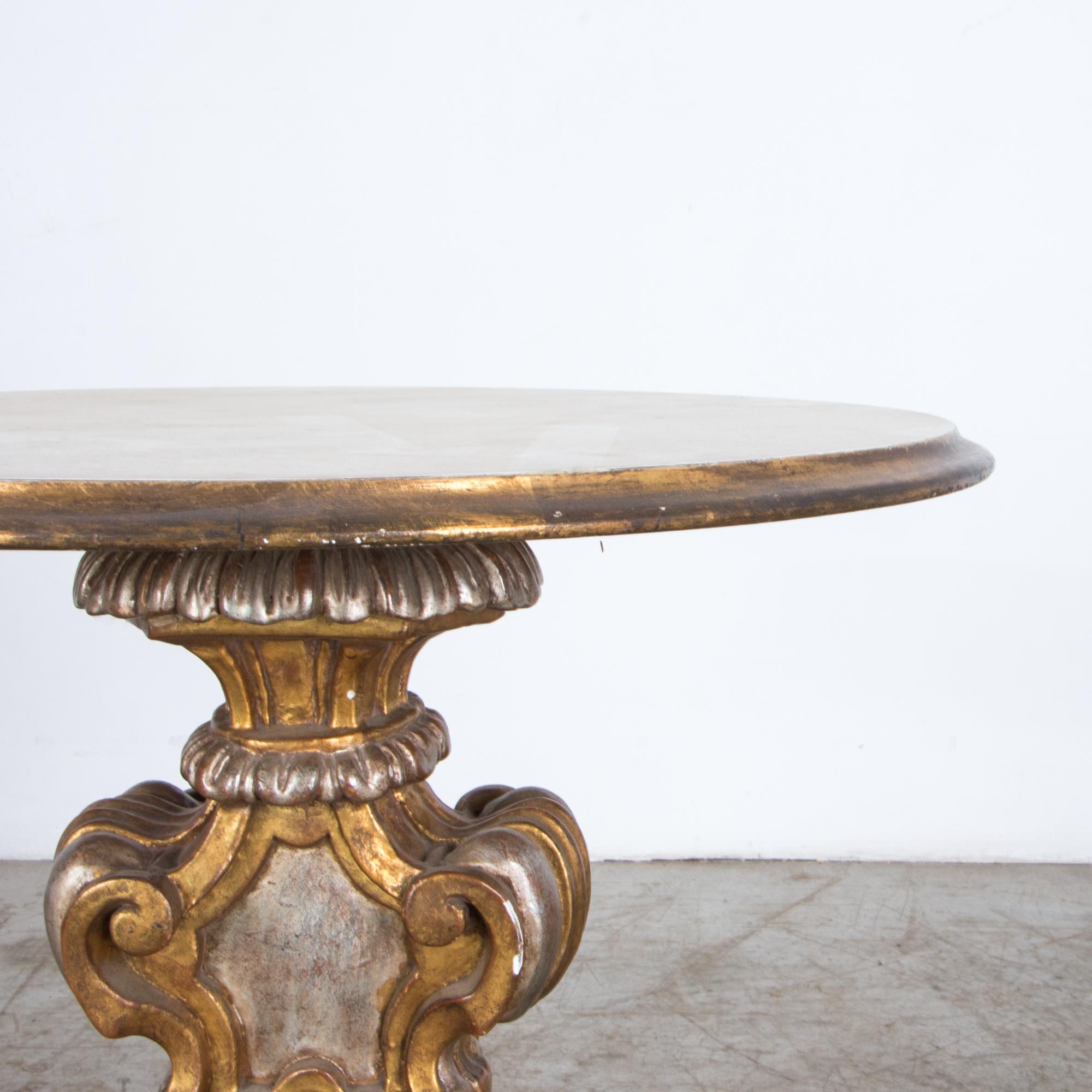 Mid-20th Century Polychromed 1950s Italian Side Table