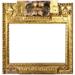 Polychromed and Gilded Wood Frame, Spain, 17th Century
